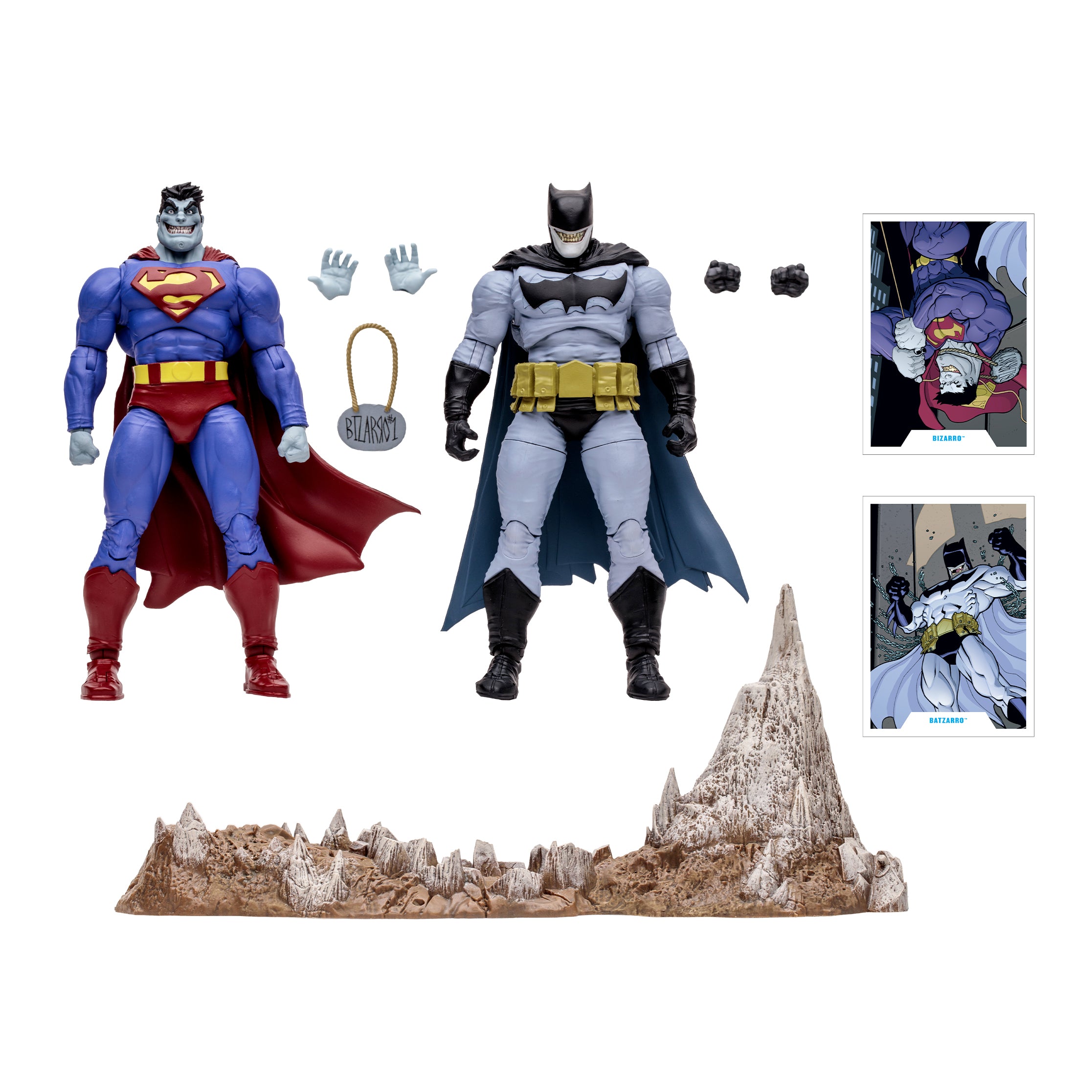 DC Multiverse Bizarro & Batzarro 2-Pack、mySite、hgirdovlk