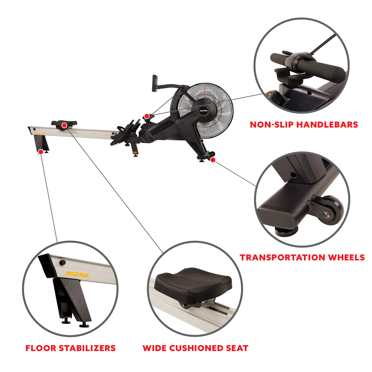  Ventus Air Magnetic Rower、mySite、ghnorth