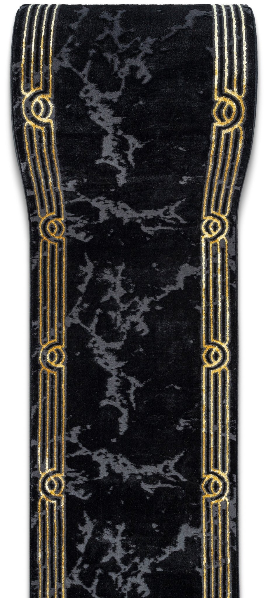 Custom Size Runner Huntington Glam Marble Black Gold Choose Your Width x Choose Your Length Hallway Runner Rug、mySite、gigharbornorthrealestate
