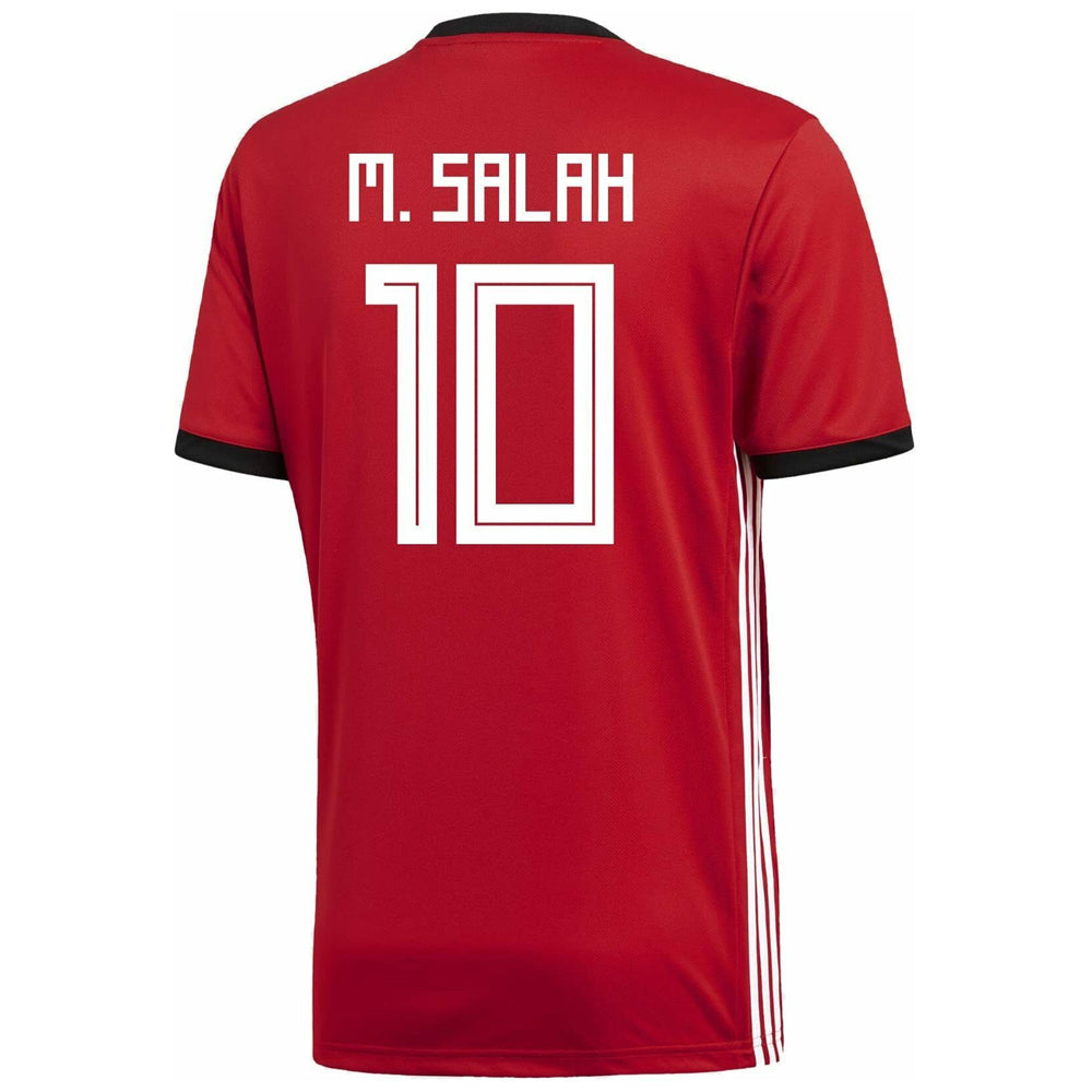 adidas Men's Egypt 18/19 M. Salah Home Jersey Red、mySite、bottomscart