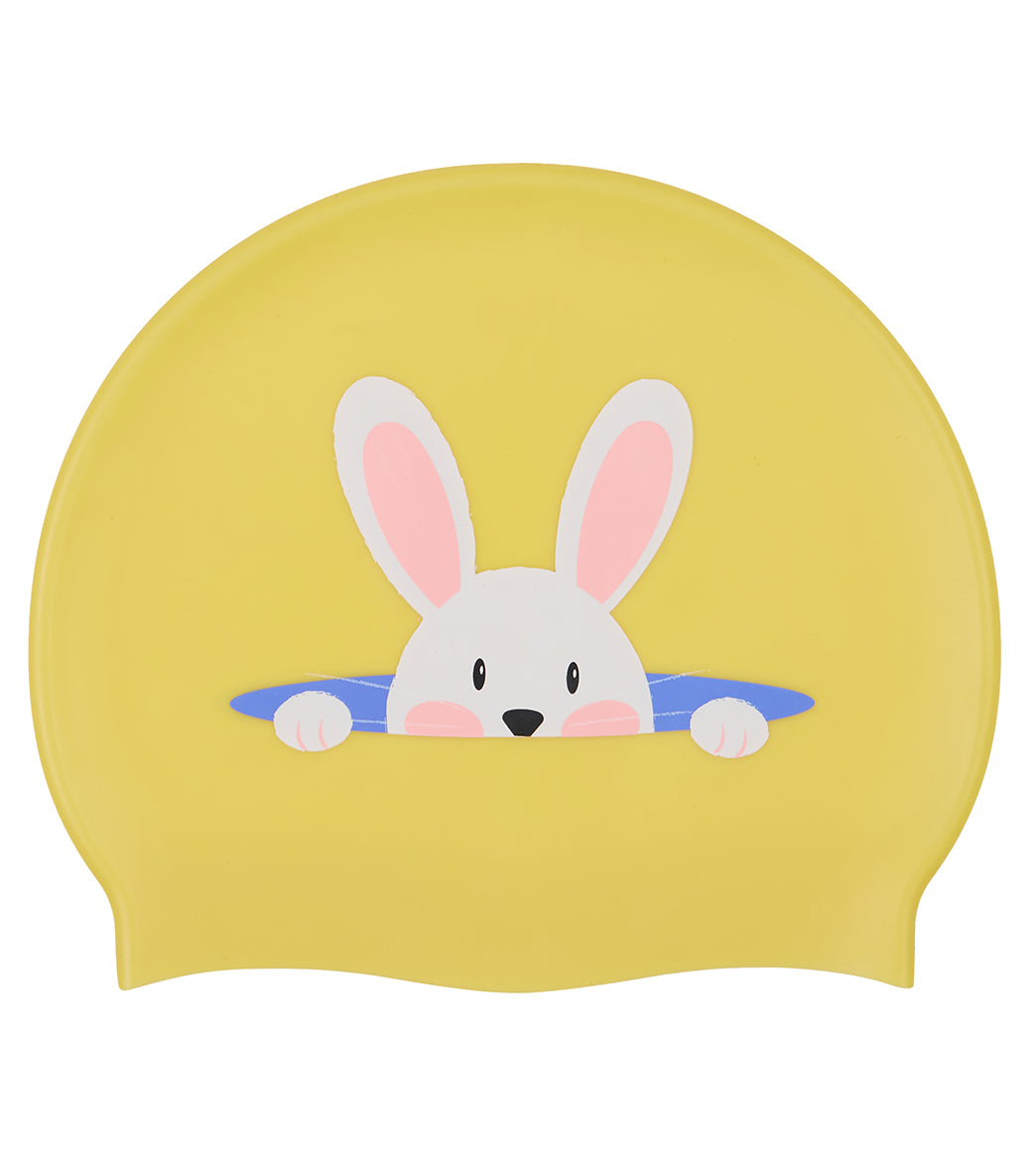 Sporti Bunny Surprise Silicone Swim Cap、mySite、noshort