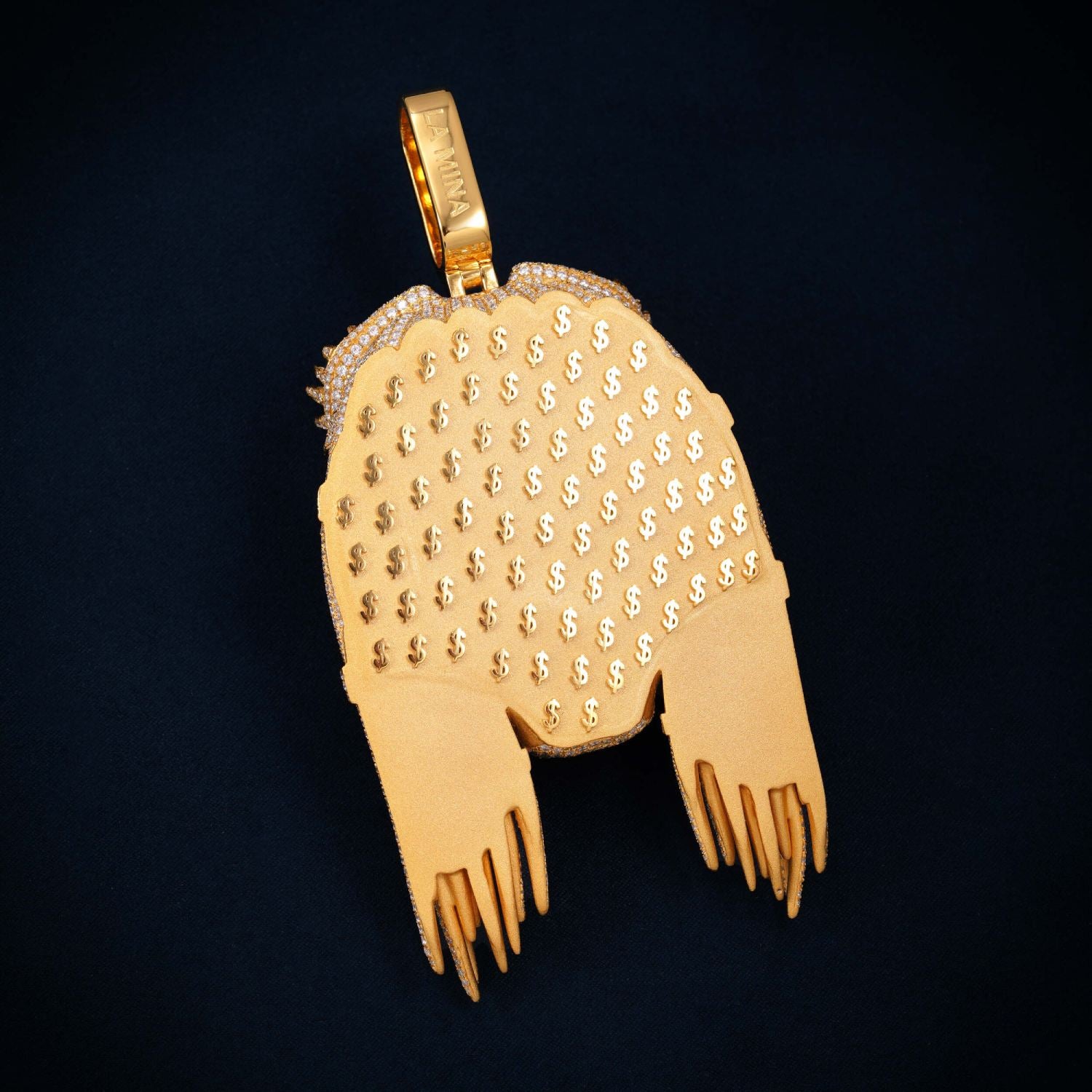 Moissanite Custom Predator Pendant 14K Gold、mySite、hinf8tx79