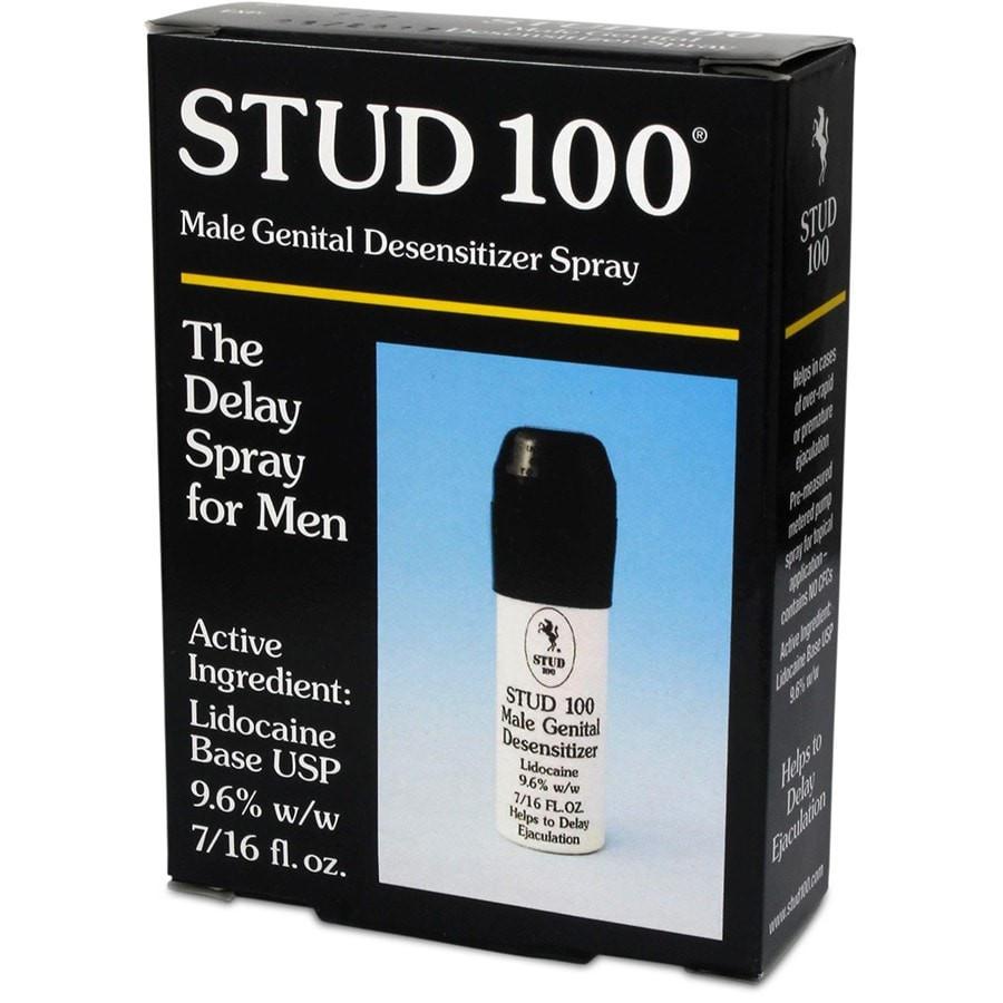 Stud 100 Male Penis Desensitizing Delay Spray with Lidocaine Last Longer in Bed、mySite、bottomscart