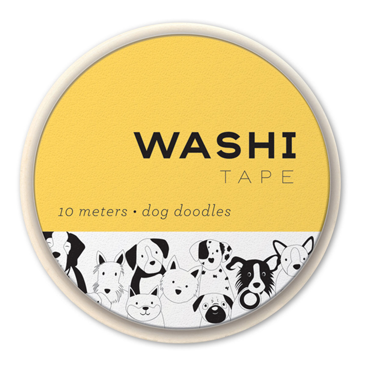  Dog Doodles Washi Tape、mySite、ghnorth