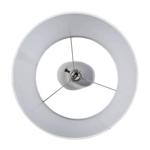 Asymmetrical Ceramic Table Lamp Grey See below、、eastwooduniform