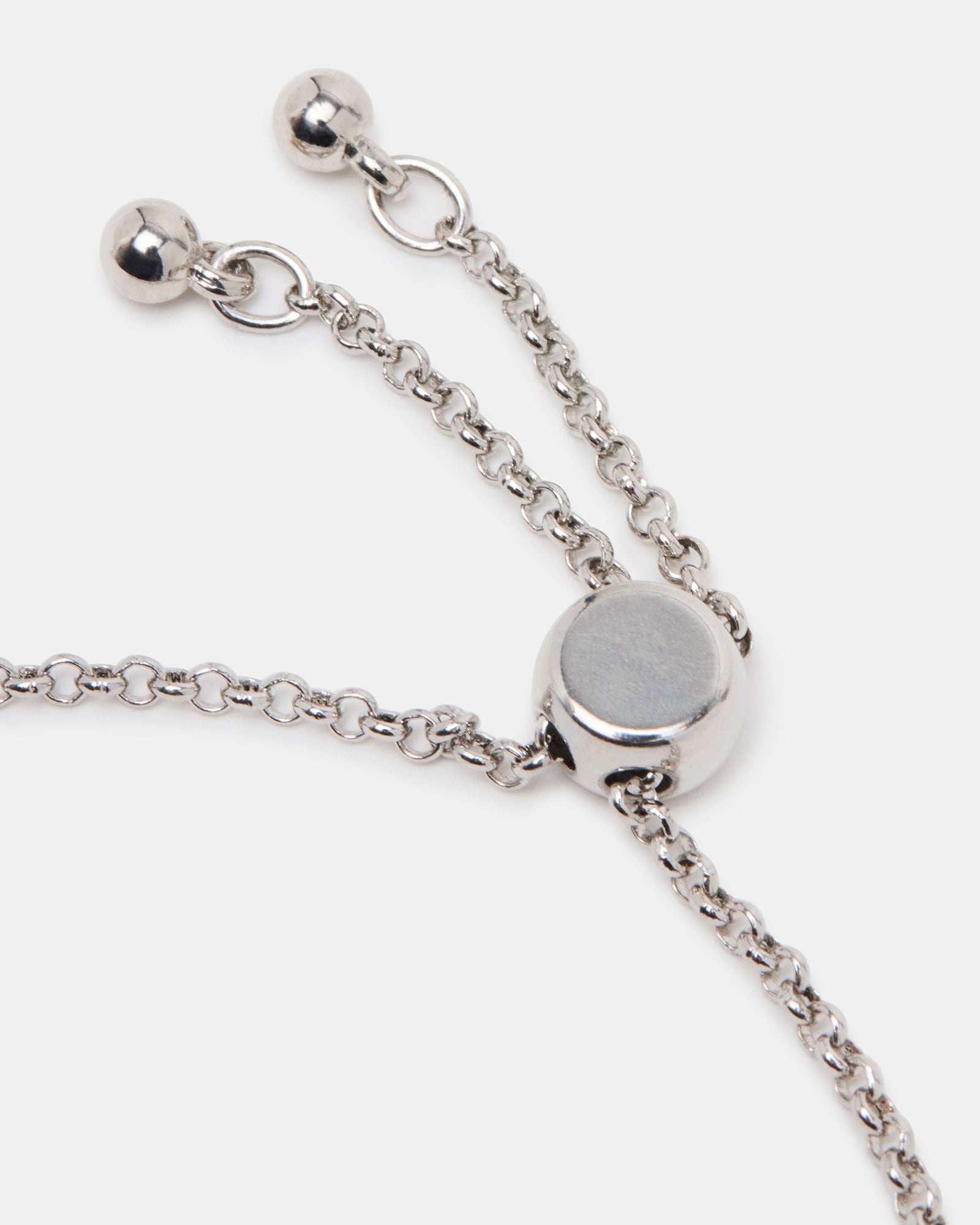 TWO-TONE FRIENDSHIP BRACELET SILVER MULTI、mySite、gtrtttuynbv