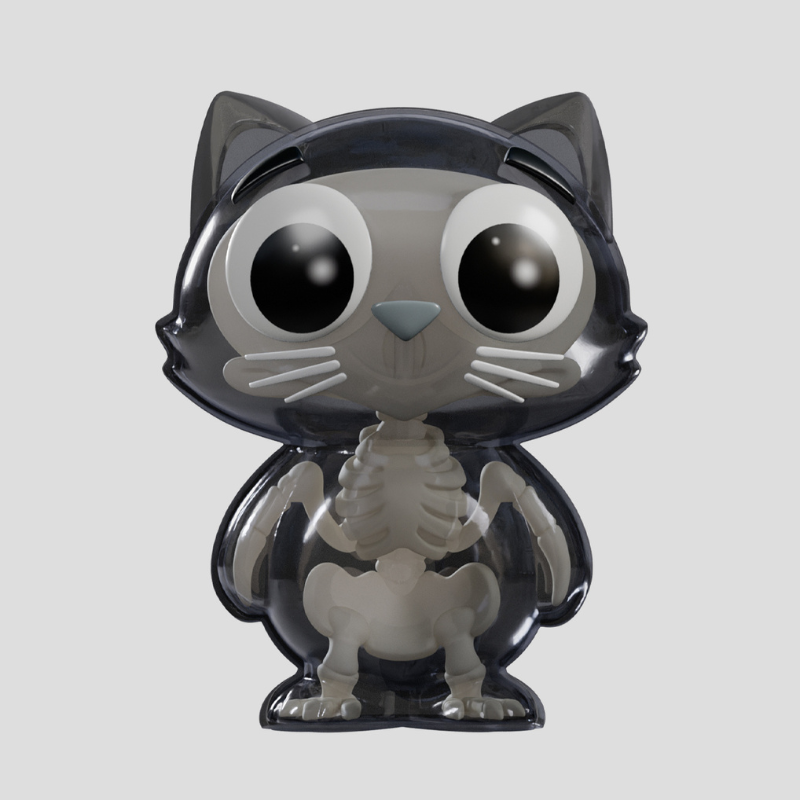  Kaleidos Creative Catscans (Bare Bones) Blind Box、mySite、greenlandpopulation