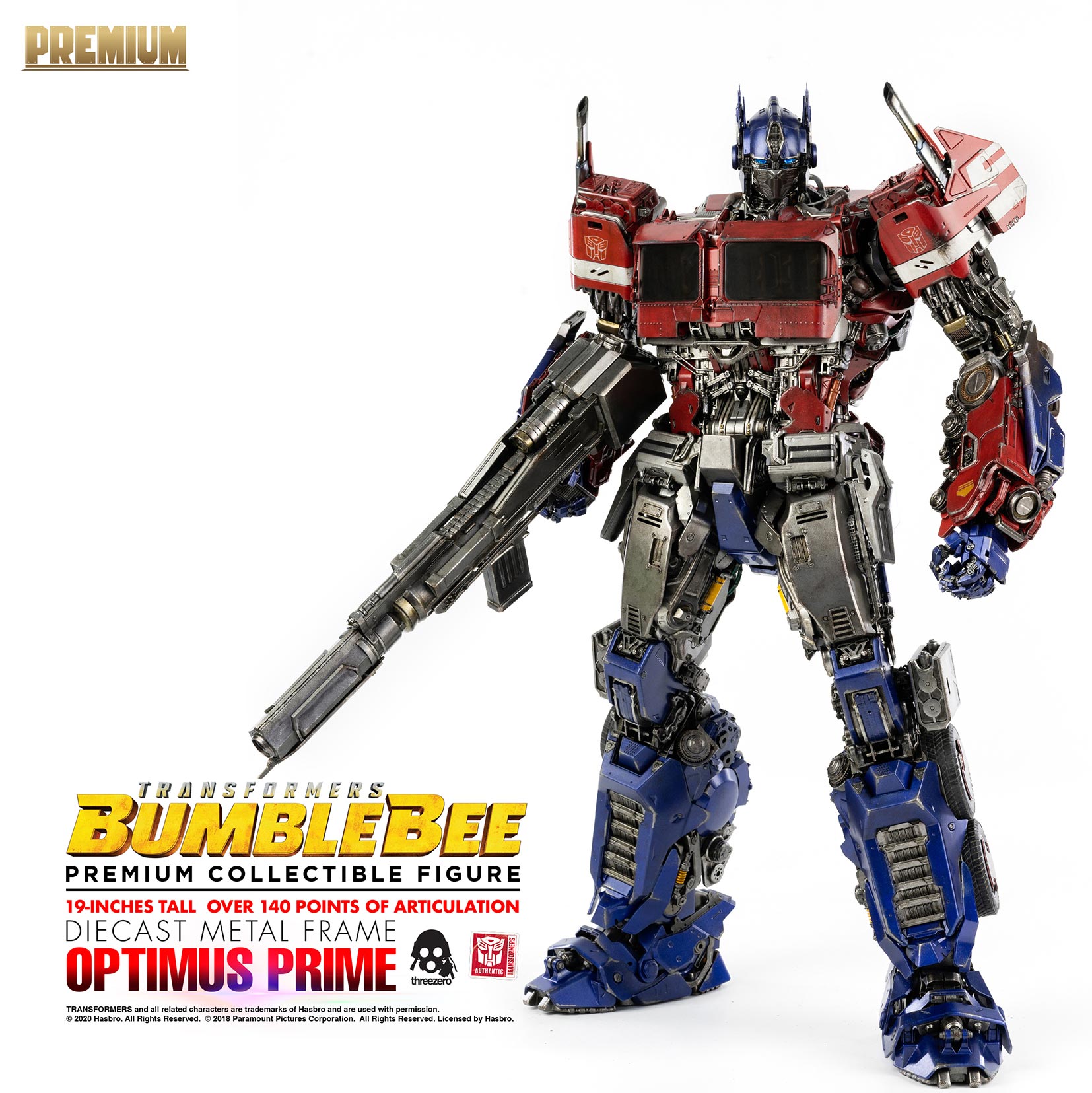 Threezero Transformers: Bumblebee Premium Collectible Optimus Prime、mySite、hgirdovlk