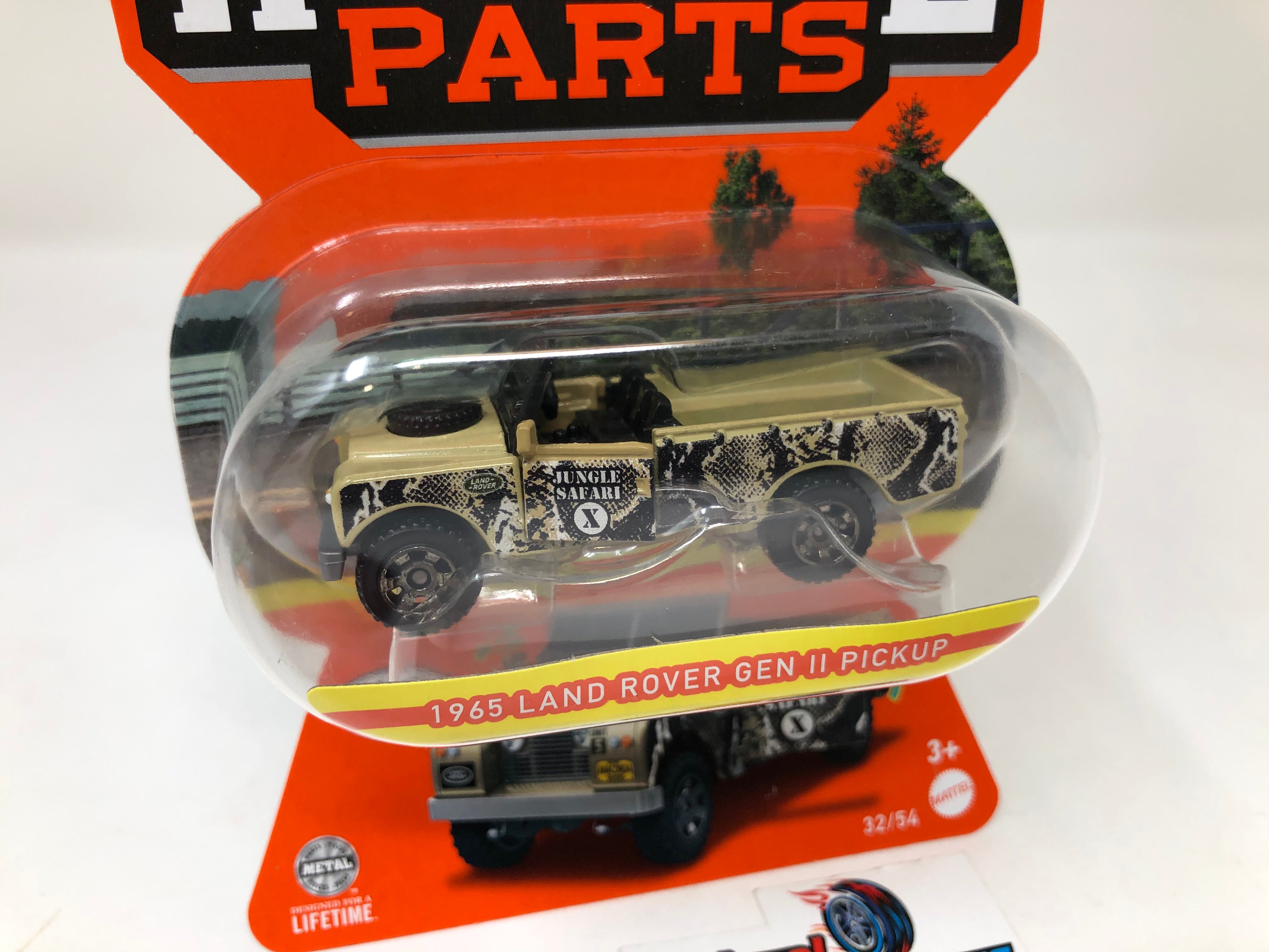 1965 Land Rover GEN II Pickup 32/54 * Tan* 2023 Matchbox Moving Parts Case E、mySite、hgirdovlk