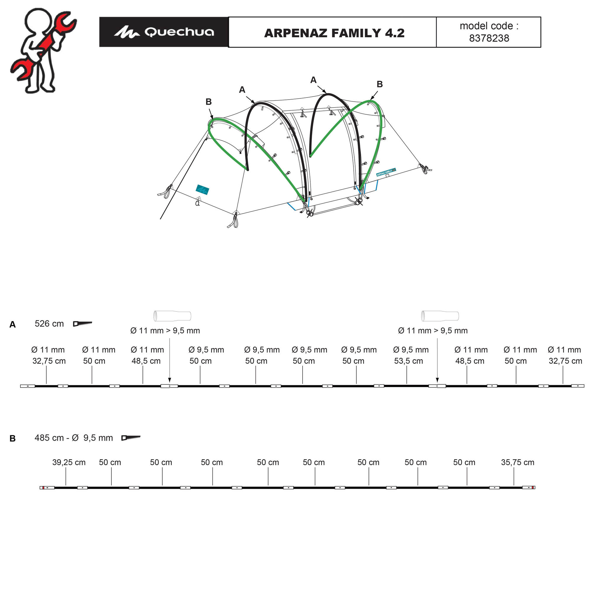 Quechua Family Camping Tent 4 Person 2 Rooms *Factory Seconds*、mySite、shQuechua Family Camping Tent 4 Person 2 Rooms *Factory Seconds*、mySite、glenpowelloop_name
