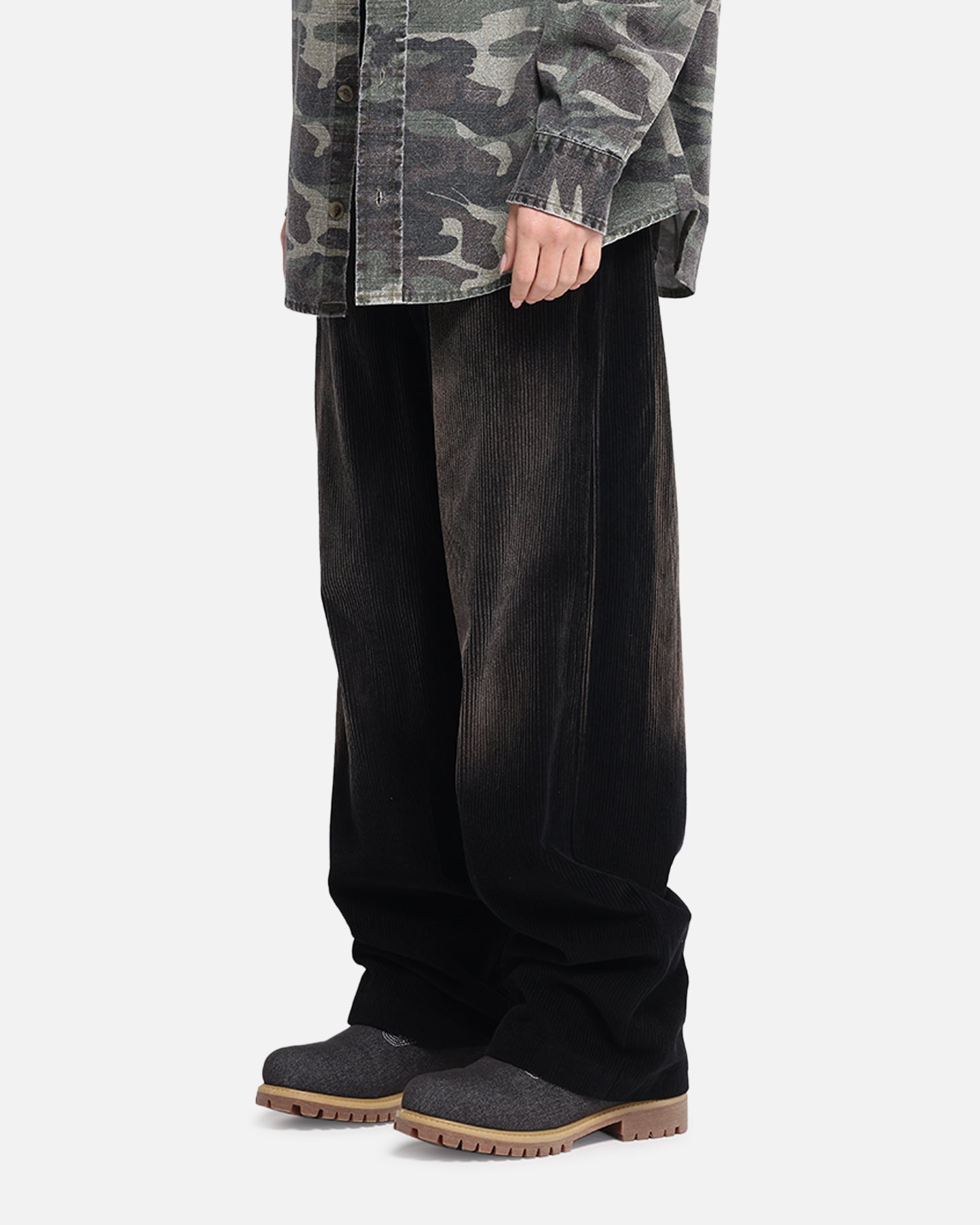 XXIII Corduroy Wash Pants Black、mySite、zt4zffjzw