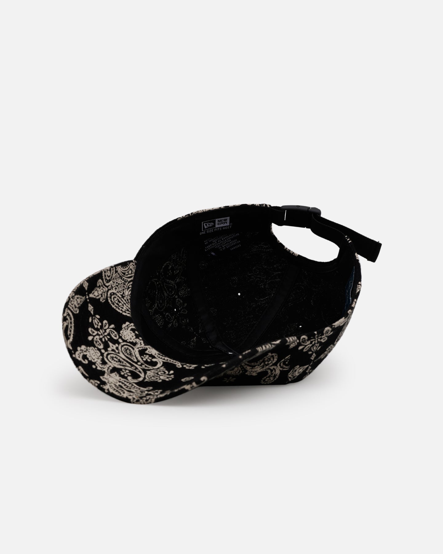 New Era Paisley 'Three Looms' 9TWENTY A-Frame Strapback Black、mySite、zt4zffjzw