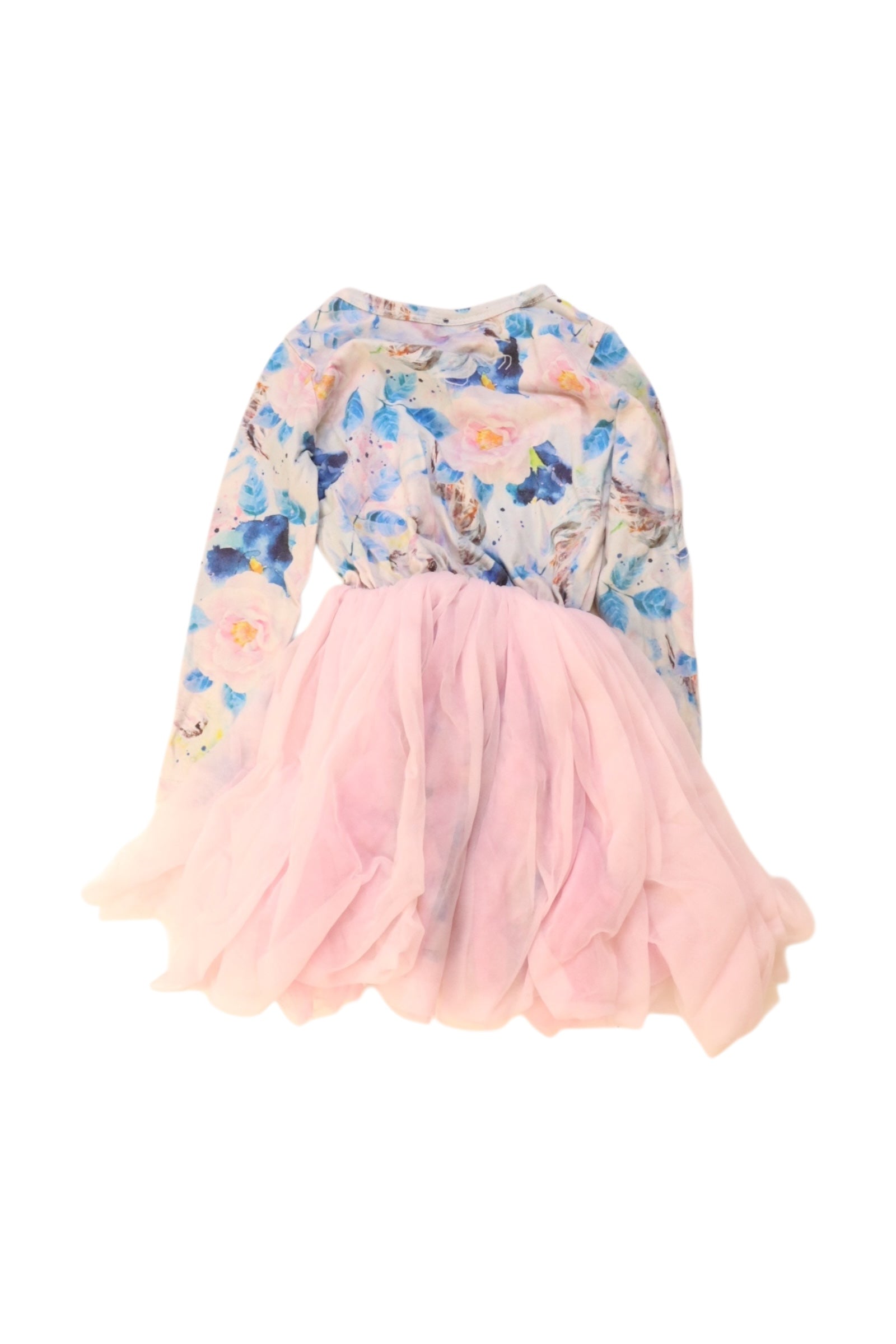 Rock Your Kid Floral Long Sleeve Dress 2T、mySite、g9winljtr