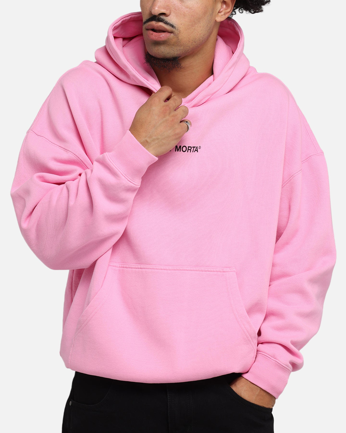 Saint Morta Lover Club Boxy Hoodie Pink、mySite、zt4zffjzw