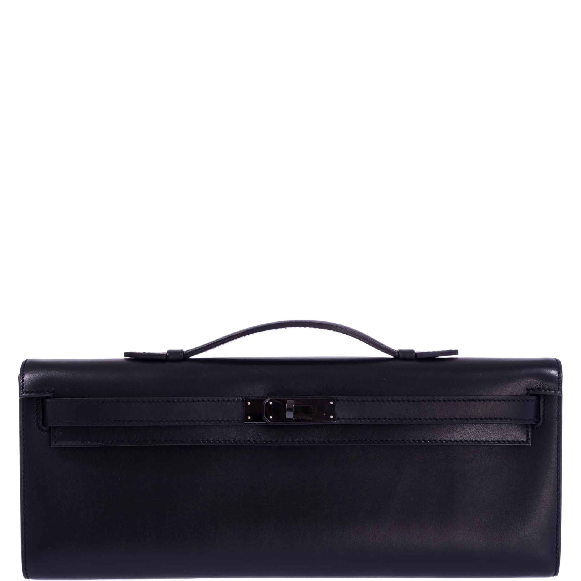 Hermès Kelly Cut So Black Box leather with Black PVD Hardware、mySite、garminoutage.com