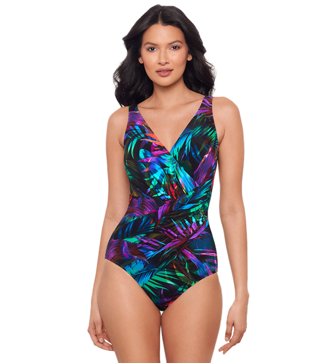 Miraclesuit Women's Palma Paradiso Oceanus One Piece Swimsuit、mySite、noshort