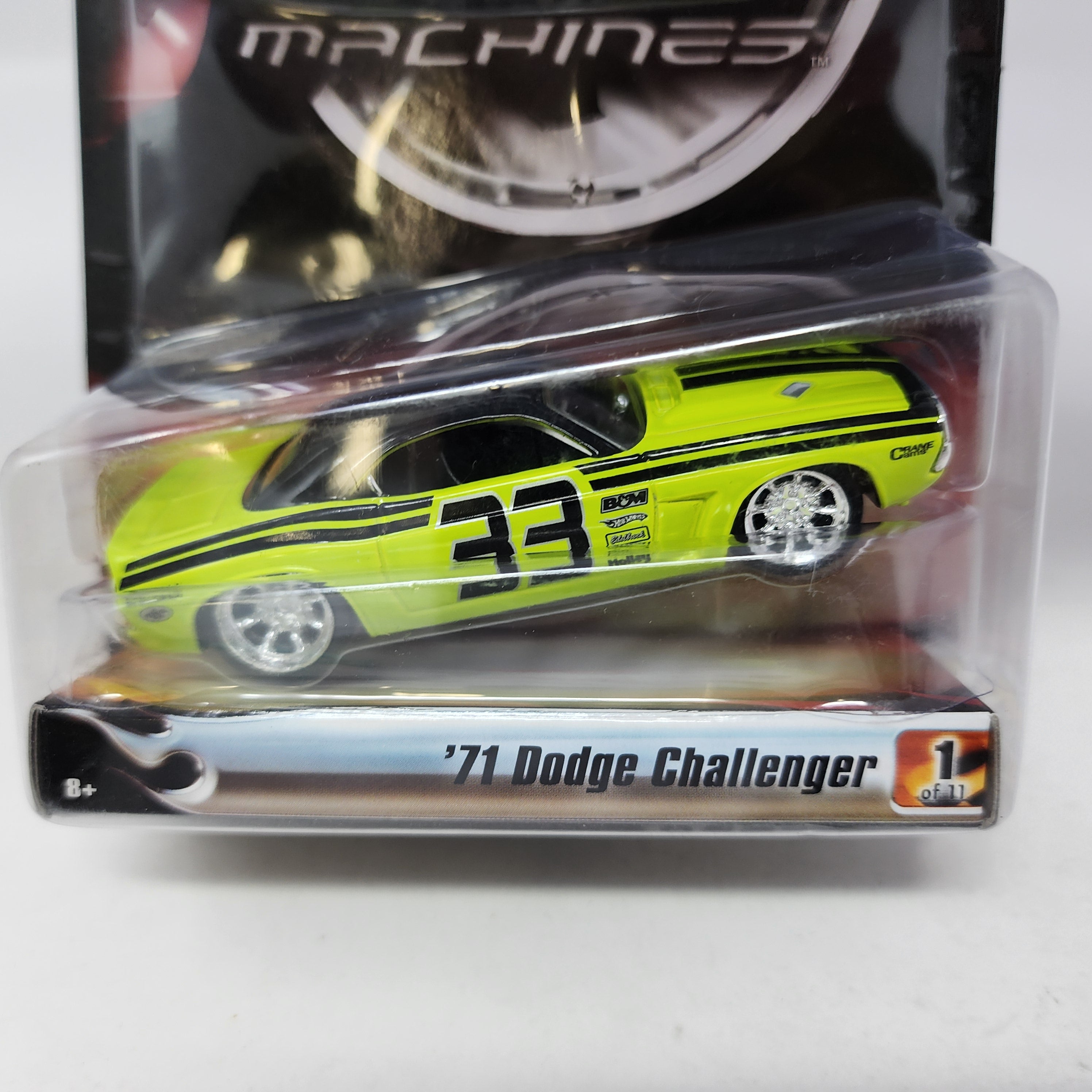 '71 Dodge Challenger * Green * Hot Wheels G Machines * 1:50 Scale、mySite、hgirdovlk