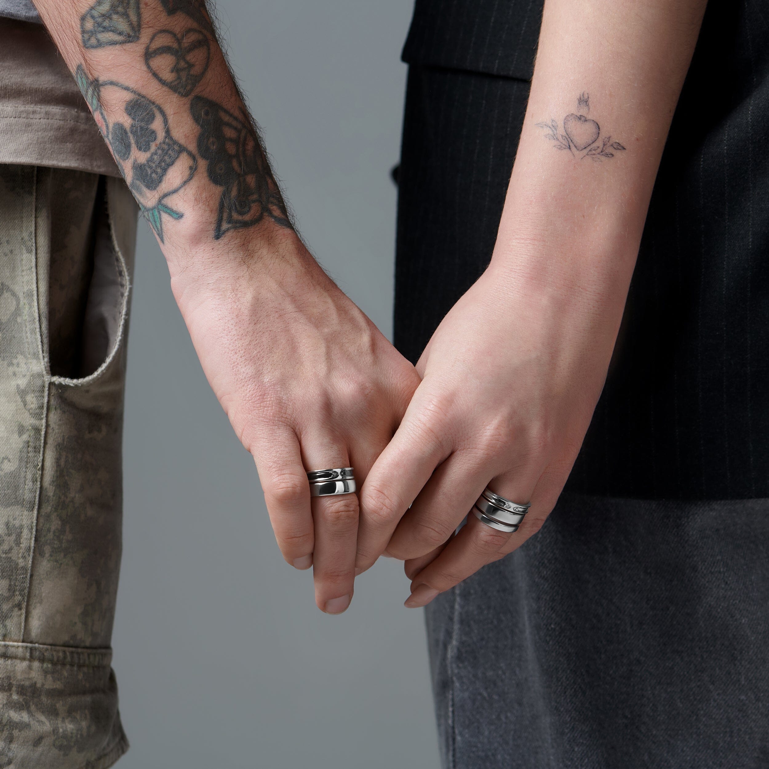 White Zircon Unisex Ring - Individualist、mySite、hinf8tx79