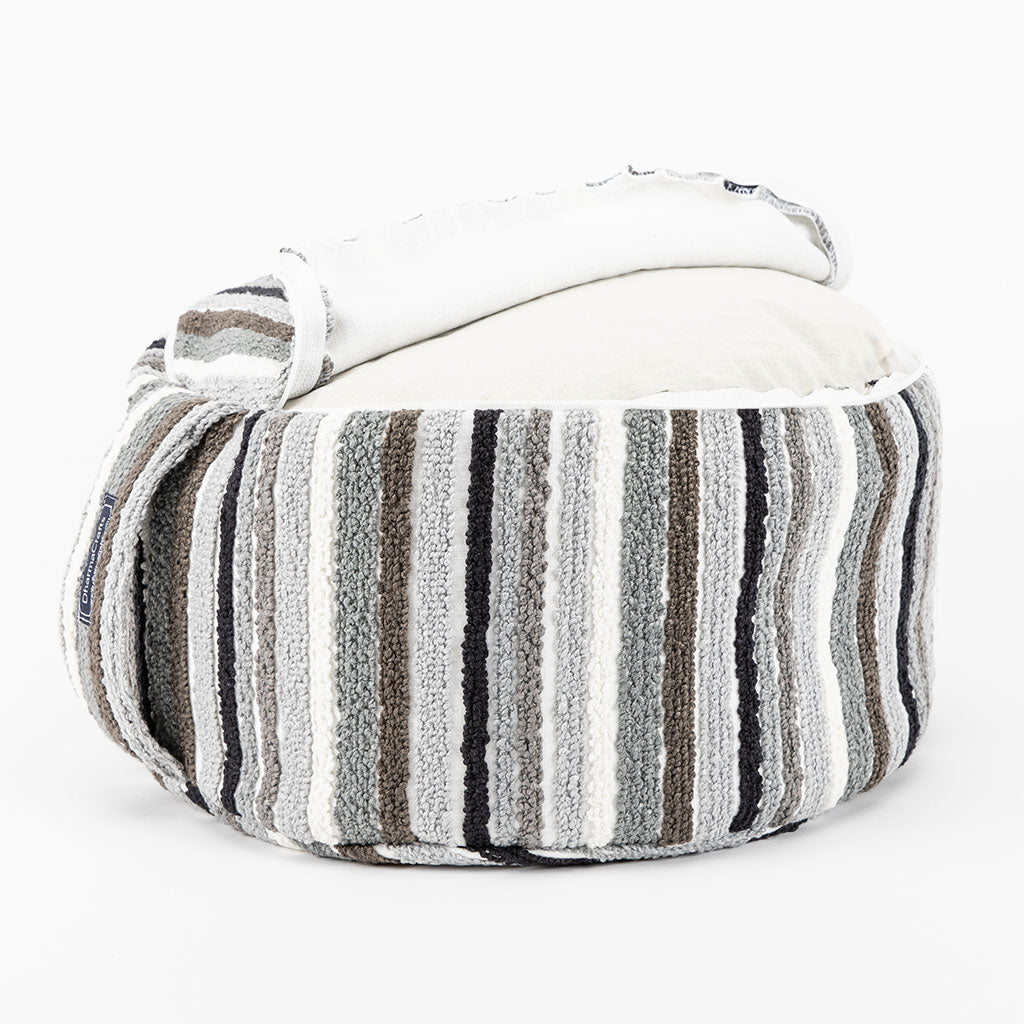 Textured Stripe Buckwheat Hull Zafu - COVER ONLY、mySite、topwebapps