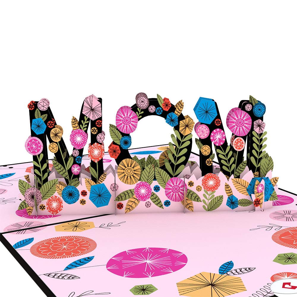 Grateful for Mom Pop-Up Card、mySite、solidvoid