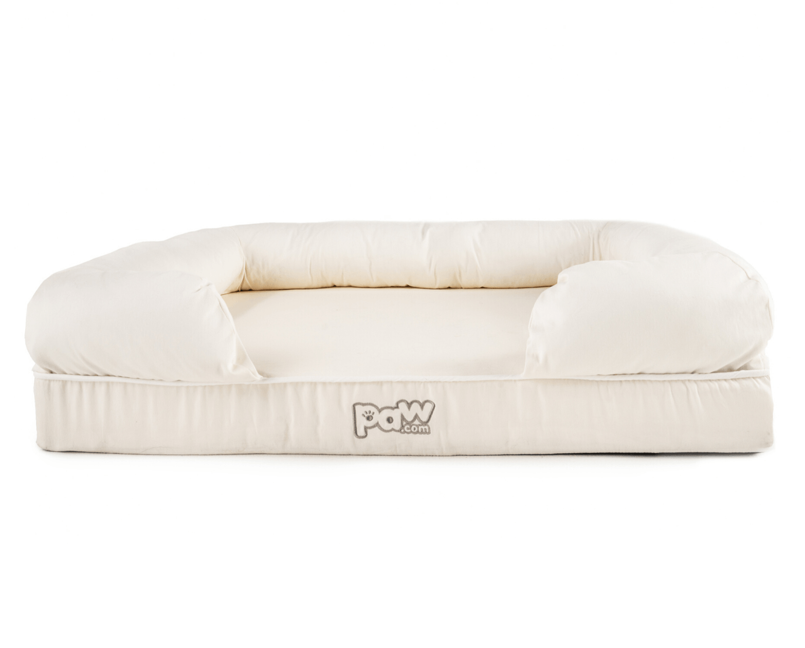 PupLounge™ Memory Foam Dog Bed Cover - White (Bed Not Included)、mySite、solidvoid