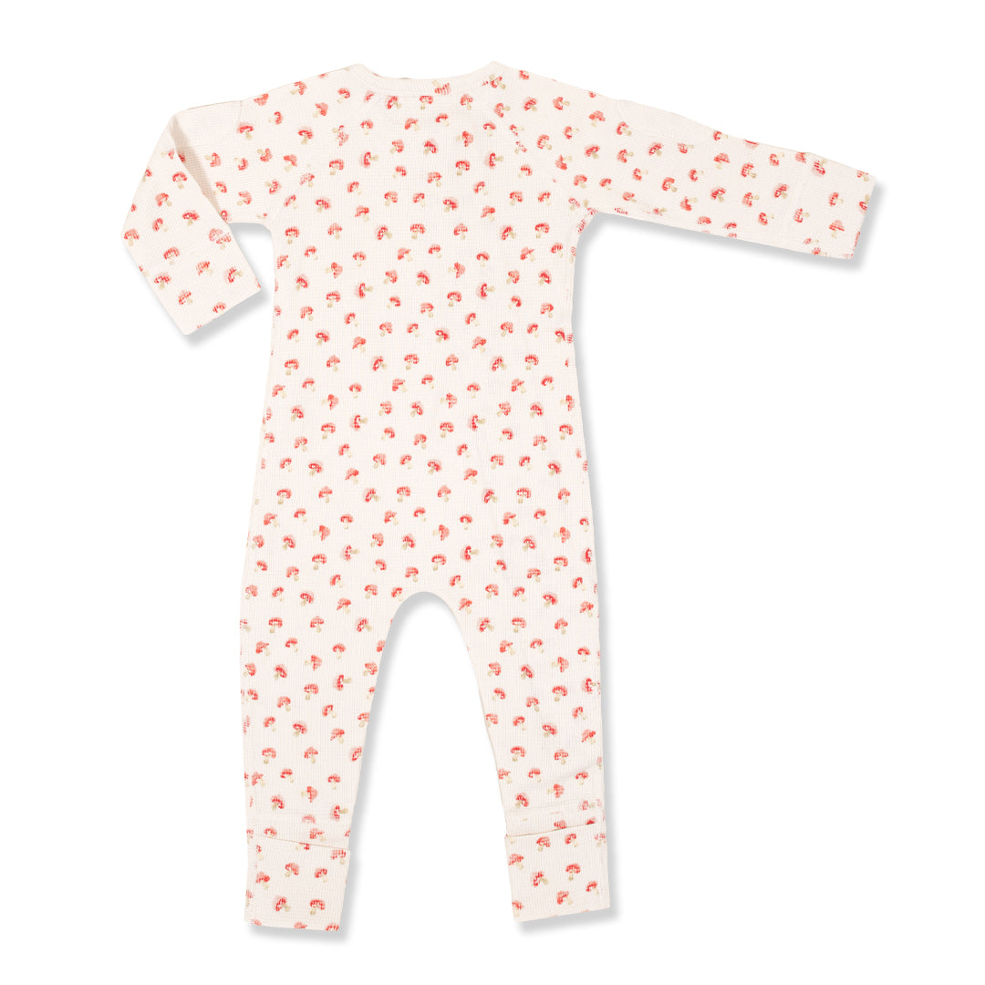 Mushroom Waffle Zip Romper、mySite、g9winljtr