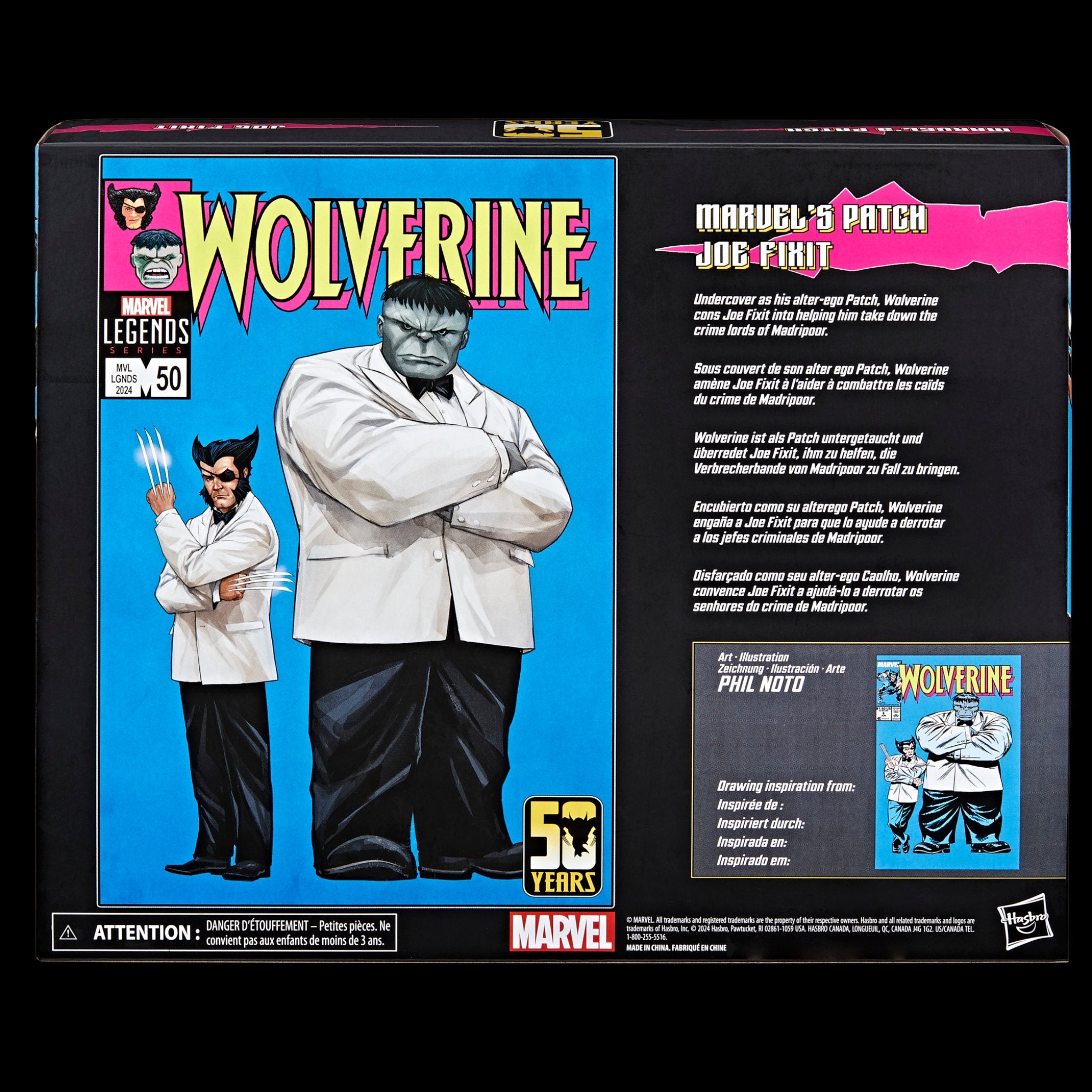 Marvel Legends Wolverine 50th Anniversary Joe Fixit & Patch 2-Pack、mySite、hgirdovlk