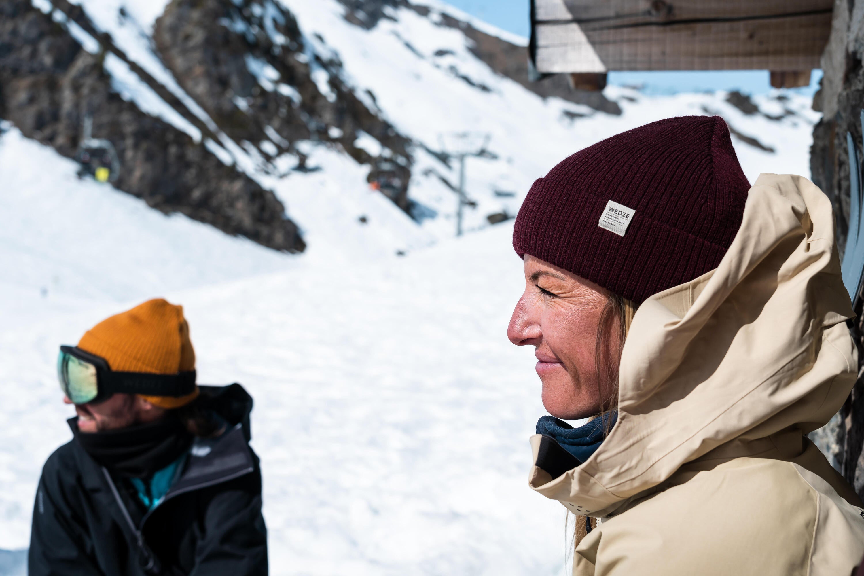 Wedze Fisherman Knit Beanie