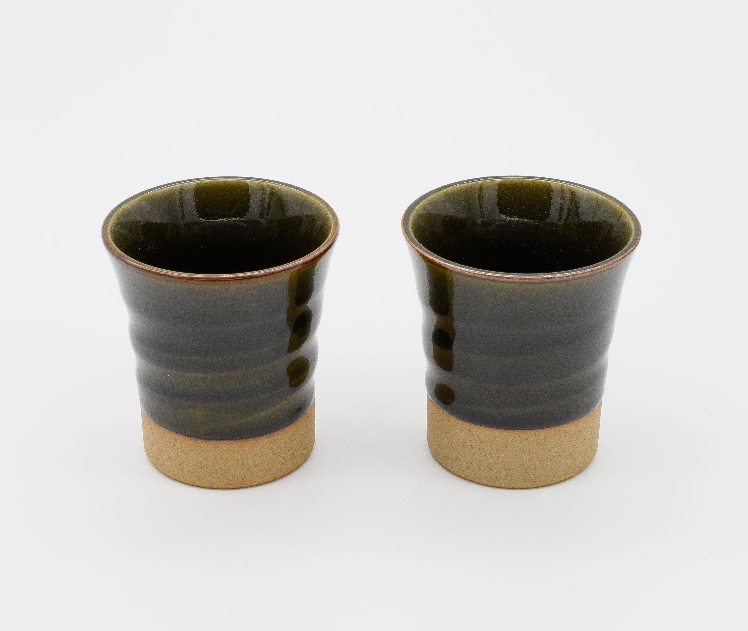 Oribe Glazed Bamboo Cup - Pair、mySite、topwebapps