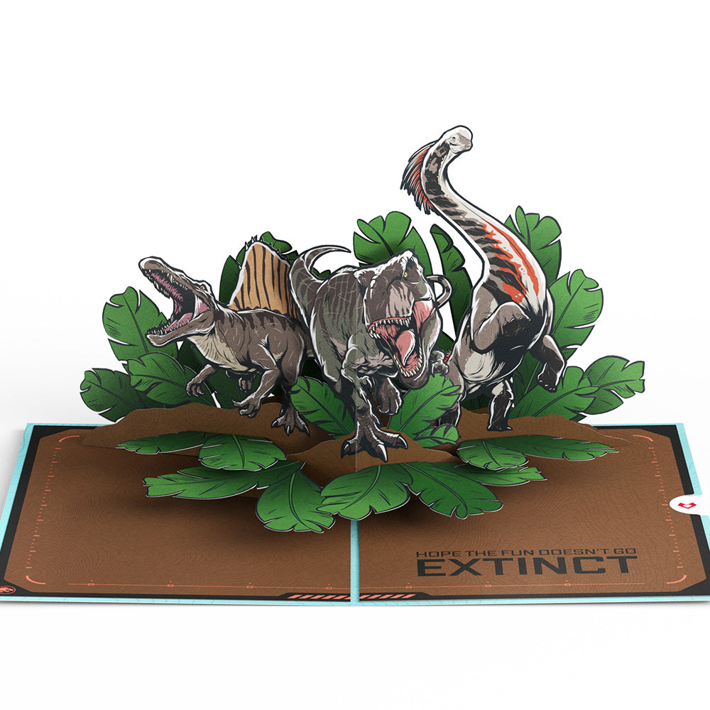 Jurassic World Rebirth Best Birthday Ever Pop-Up Card、mySite、solidvoid