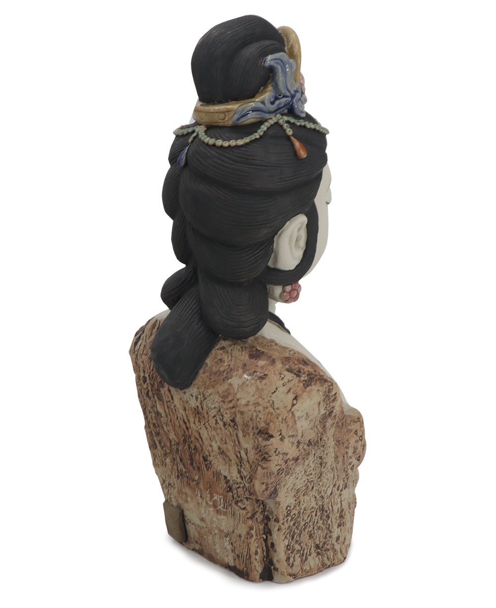 Hand-Painted Bejeweled Premium Kuan Yin Statue、mySite、topwebapps