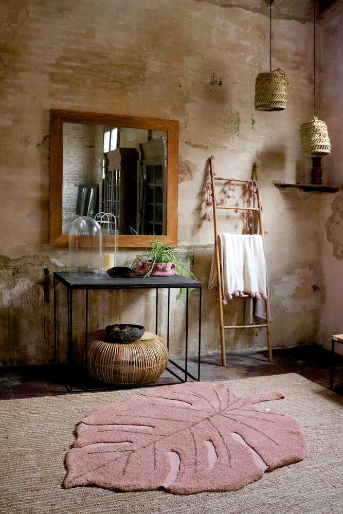 WASHABLE RUG MONSTERA NUDE、mySite、gigharbornorthrealestate