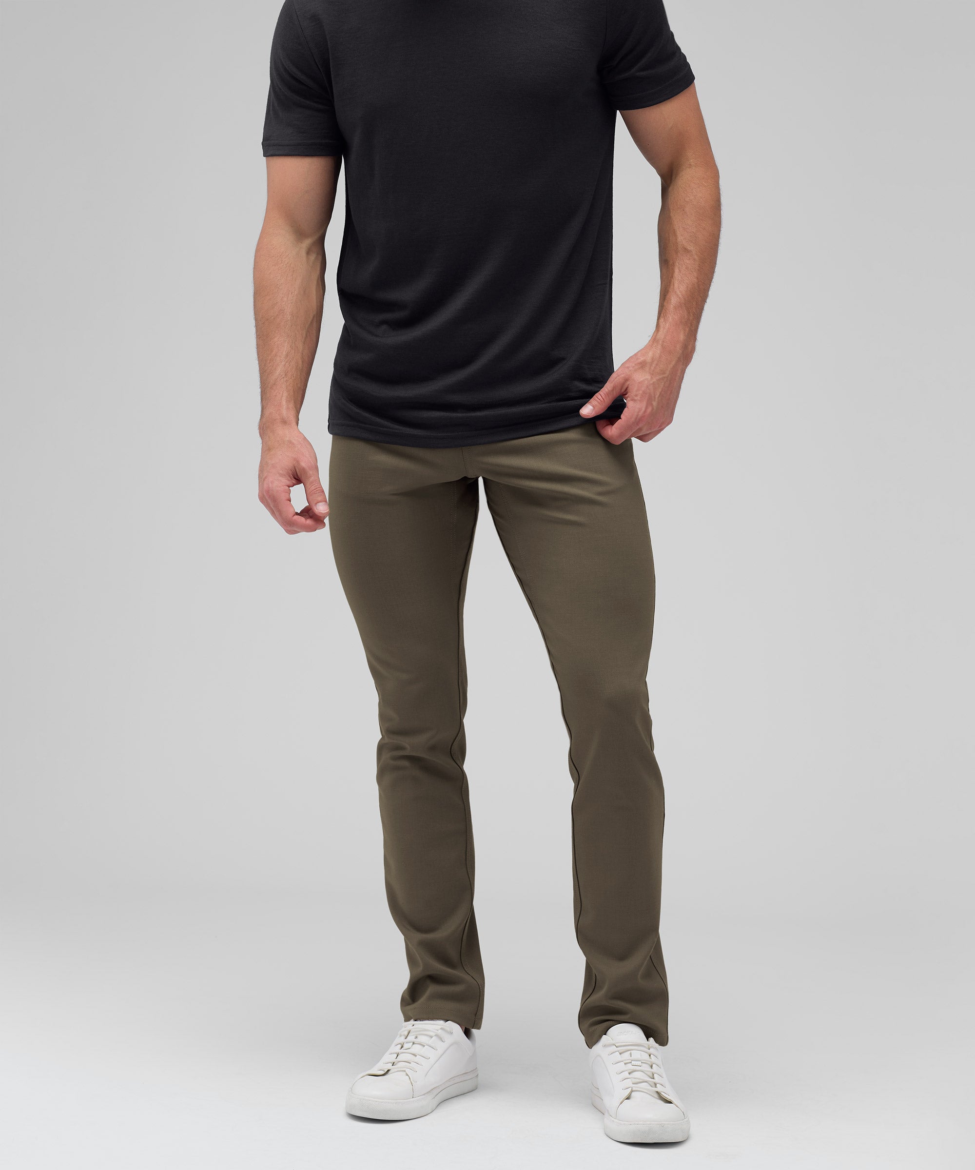 Men's Slim Merino Travel Pants、mySite、noshort