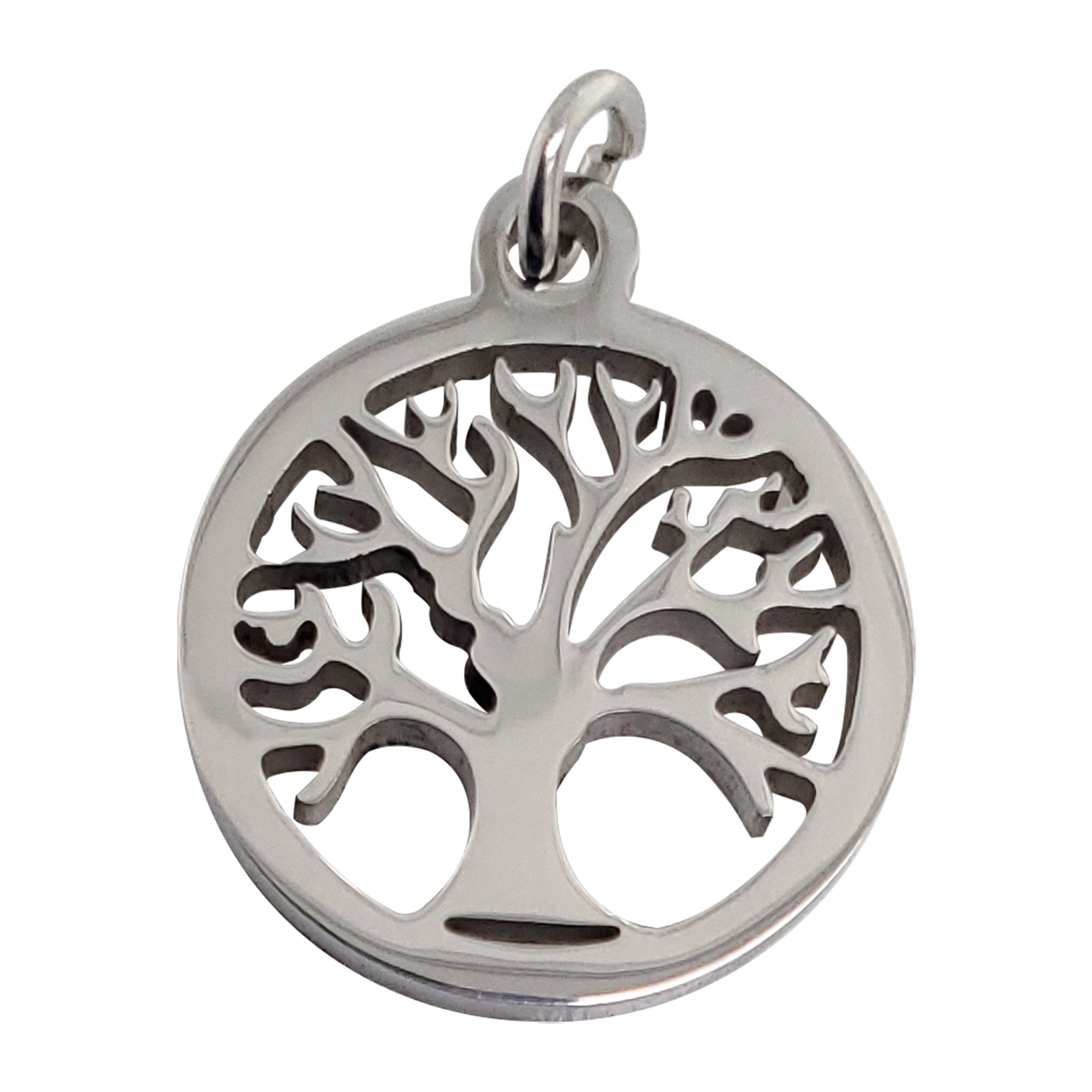 18K Gold PVD Coated Stainless Steel Tree of Life Charm / PDC9011、mySite、dreamappss