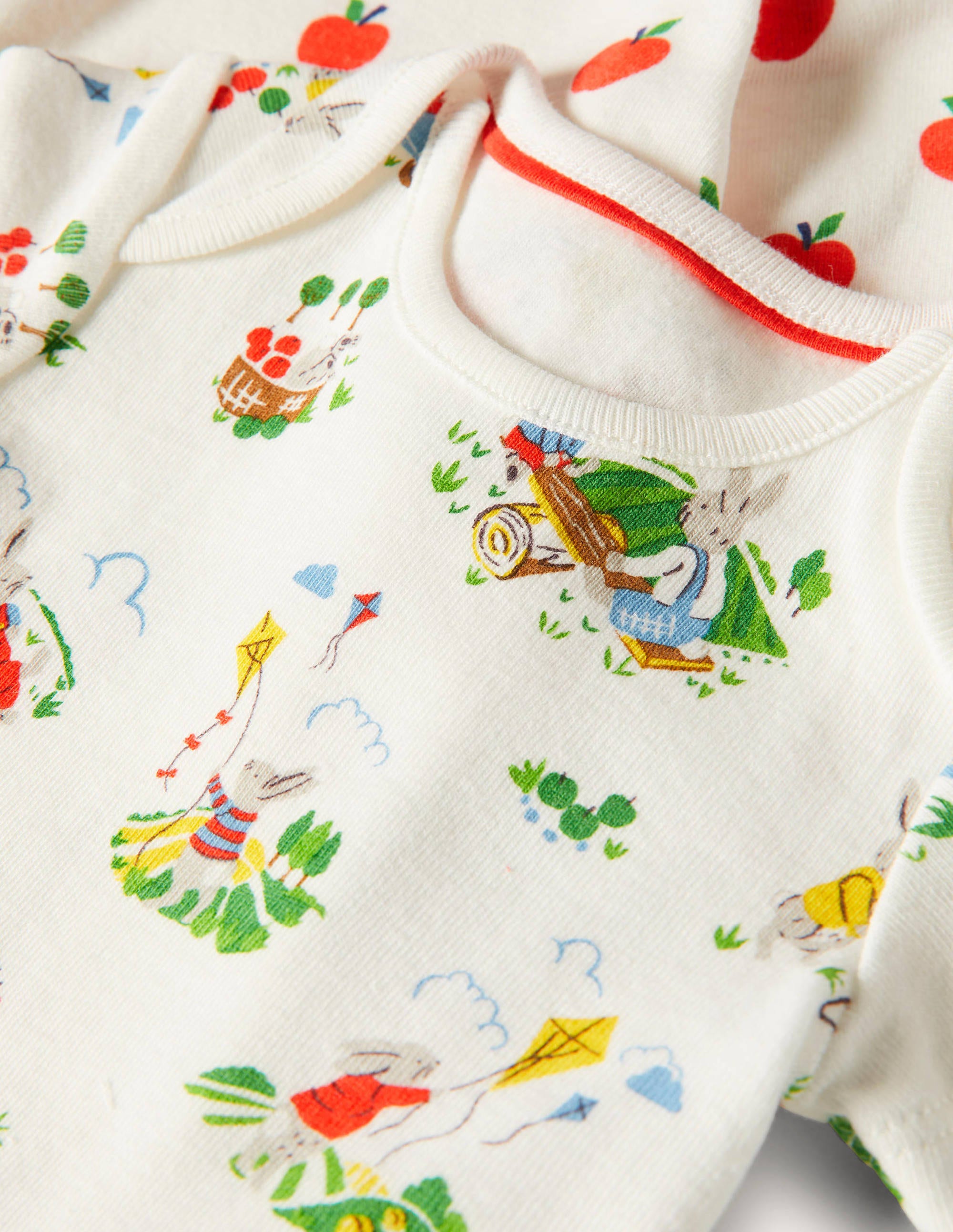  GOTS Organic 7 Piece Gift Set-Ivory Daydreaming Bunny、mySite、ashleygrahame