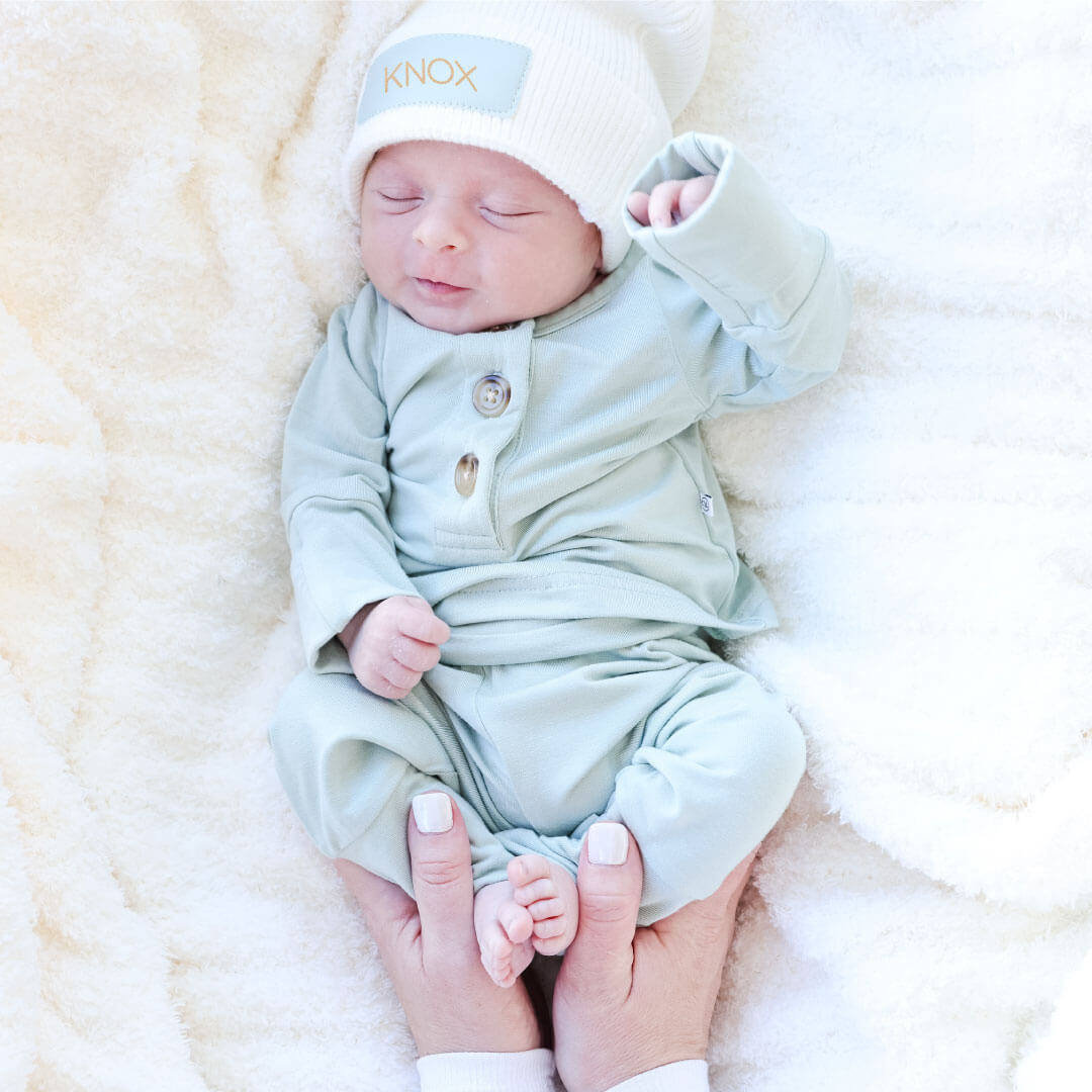  Personalized Leather Patch Beanie | All Colors、mySite、layawaytickets