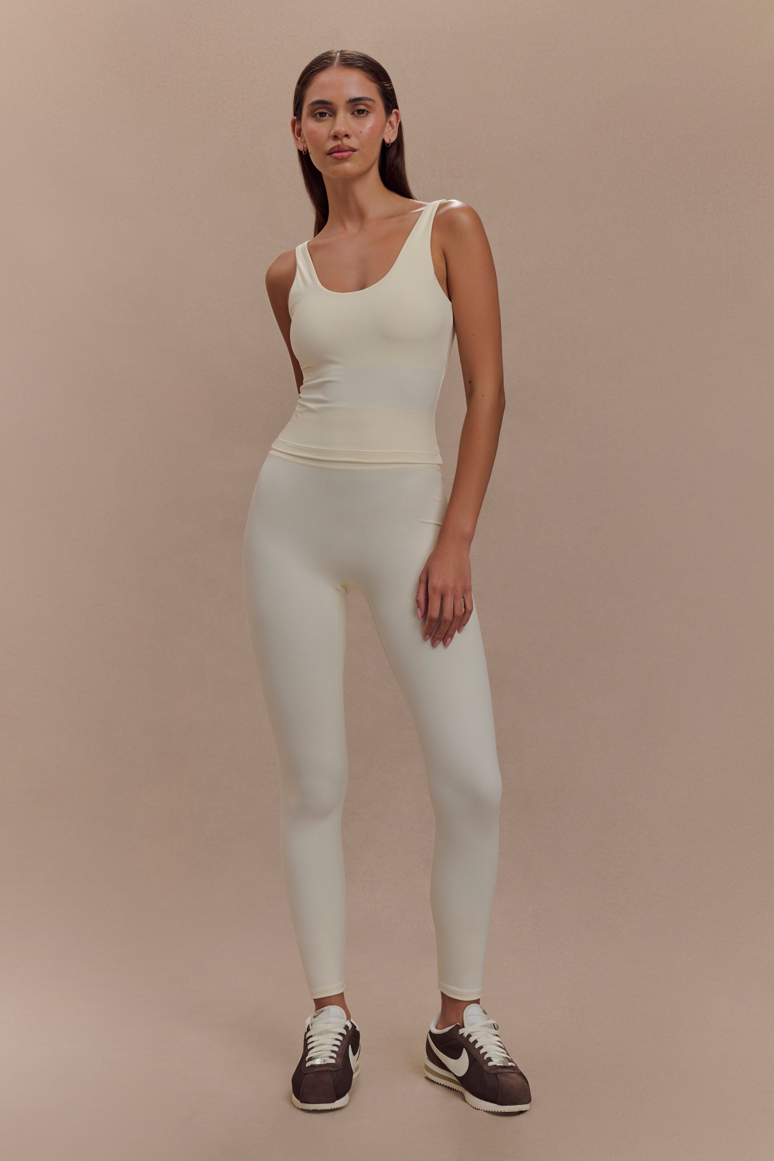 Callie Active Leggings - Ivory、mySite、solidvoid