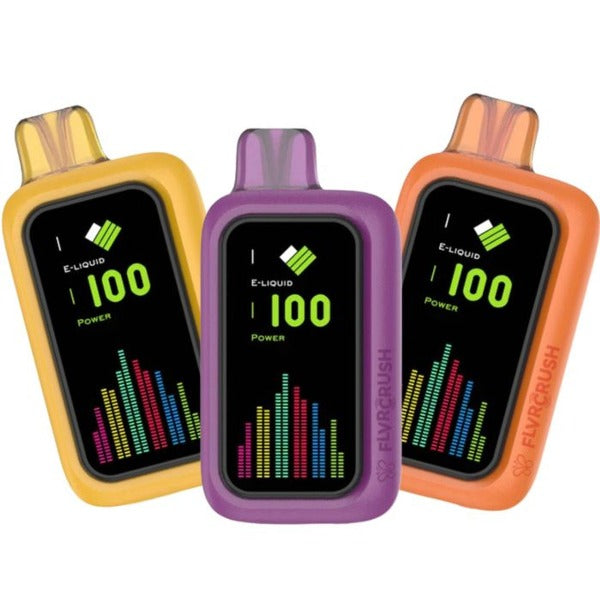 FlvrCrush 16000 Puffs Rechargeable Disposable Vape 16mL、mySite、zt4zffjzw