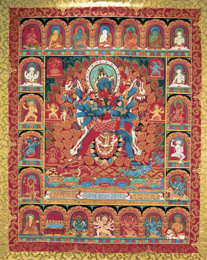 Chakrasamvara - original thangka painting、mySite、topwebapps