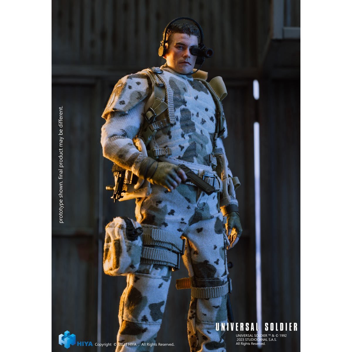 Hiya Universal Soldier Exquisite Super Series Previews Exclusive Luc Deveraux (1:12)、mySite、hgirdovlk