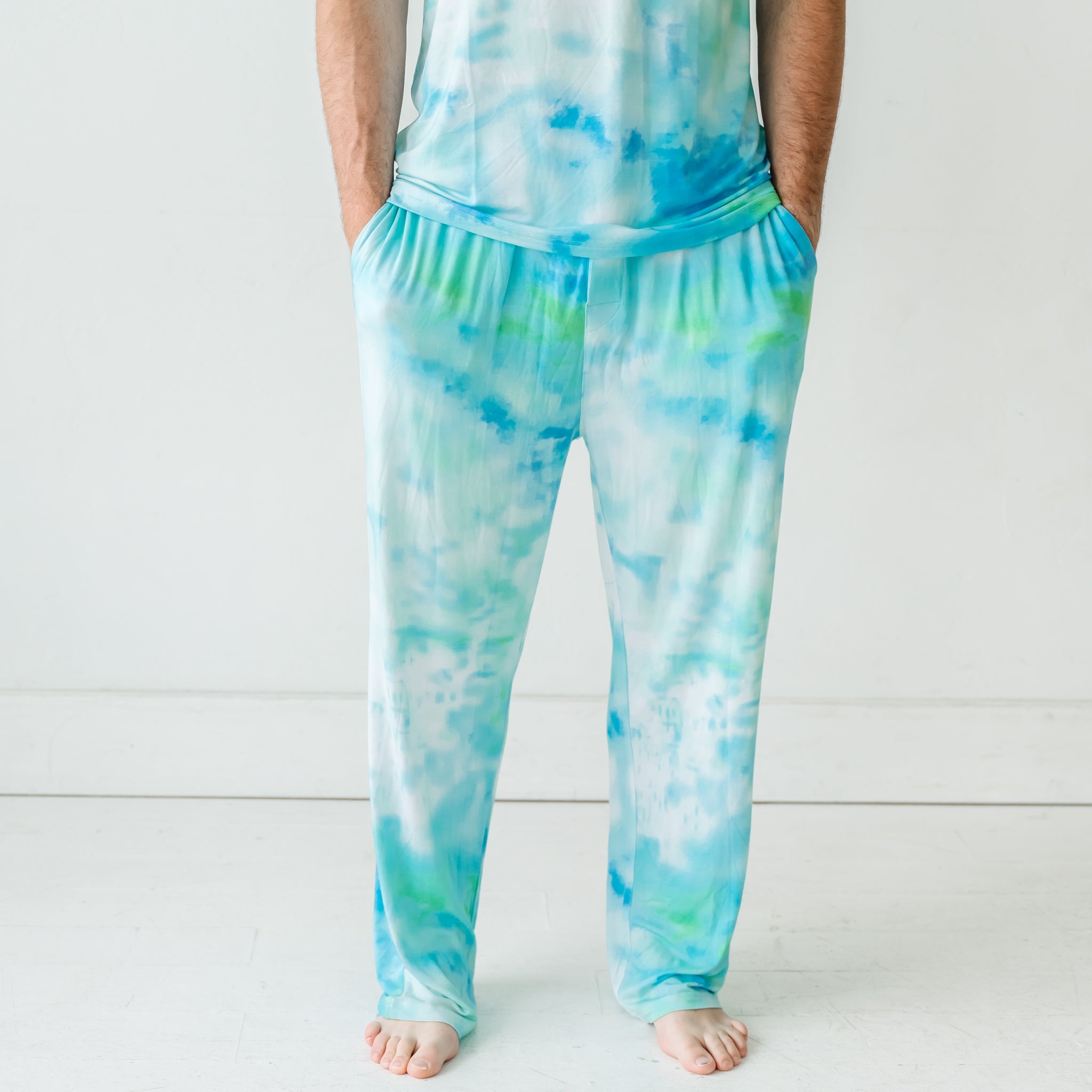  Tidepool Watercolor Men's Pajama Pants、mySite、layawaytickets