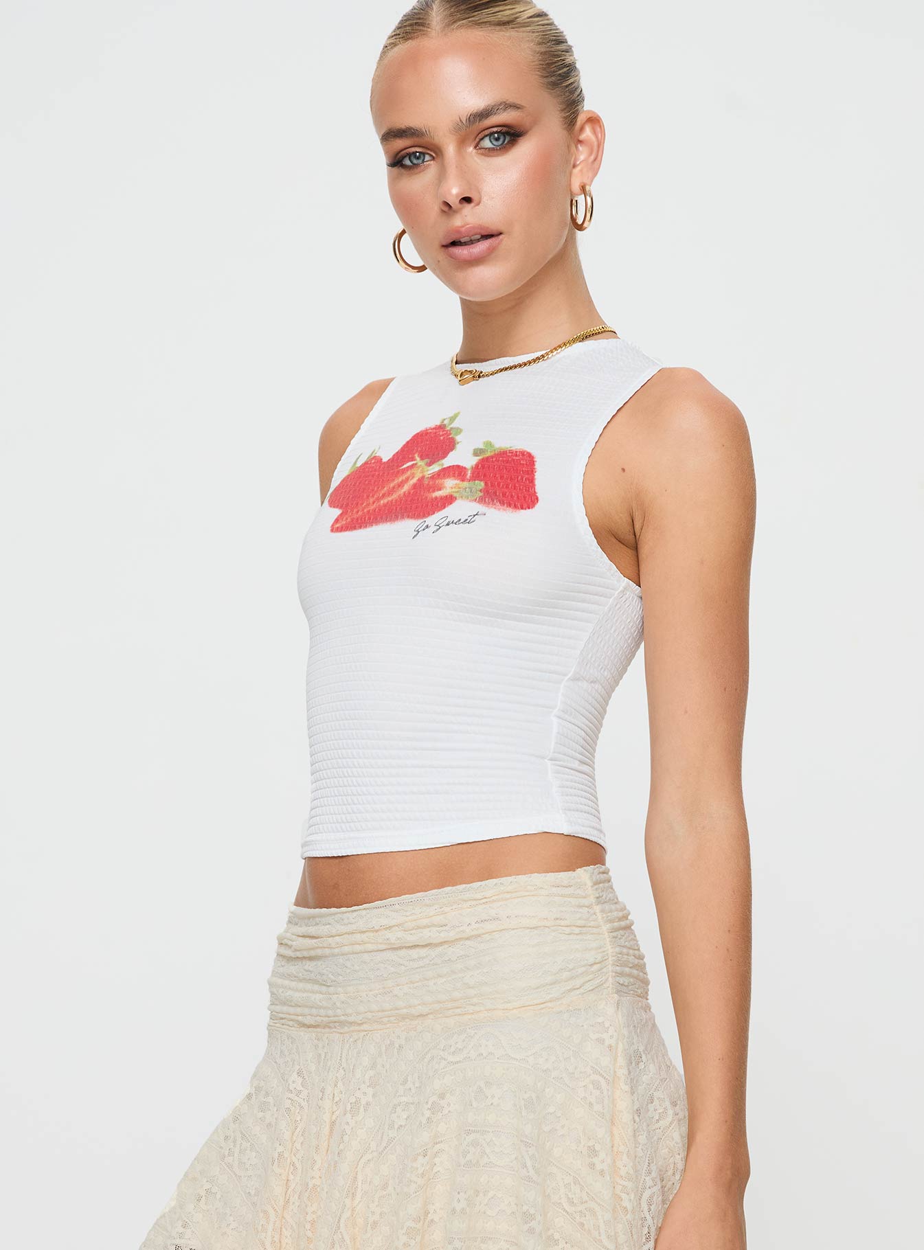 Oh So Sweet Top White、mySite、solidvoid