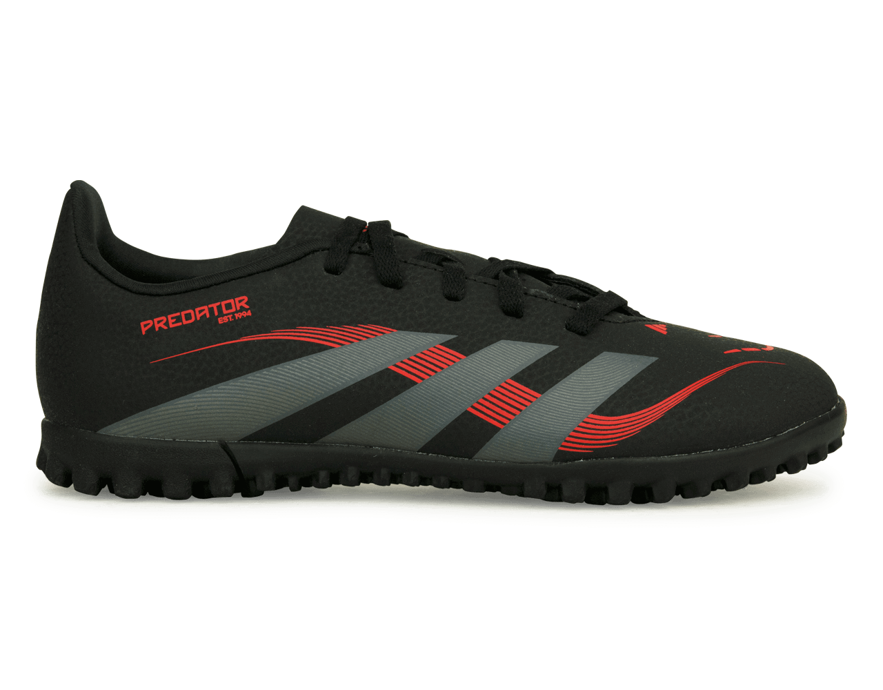 adidas Kid's Predator Club TF Core Black/Grey/Red、mySite、bottomscart