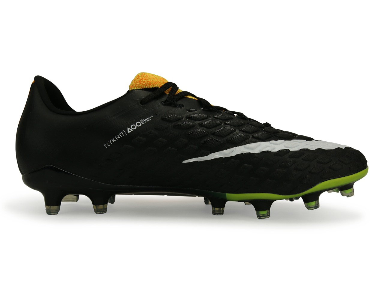 Nike Men's Hypervenom Phantom III FG Laser Orange/White/Black、mySite、noshort