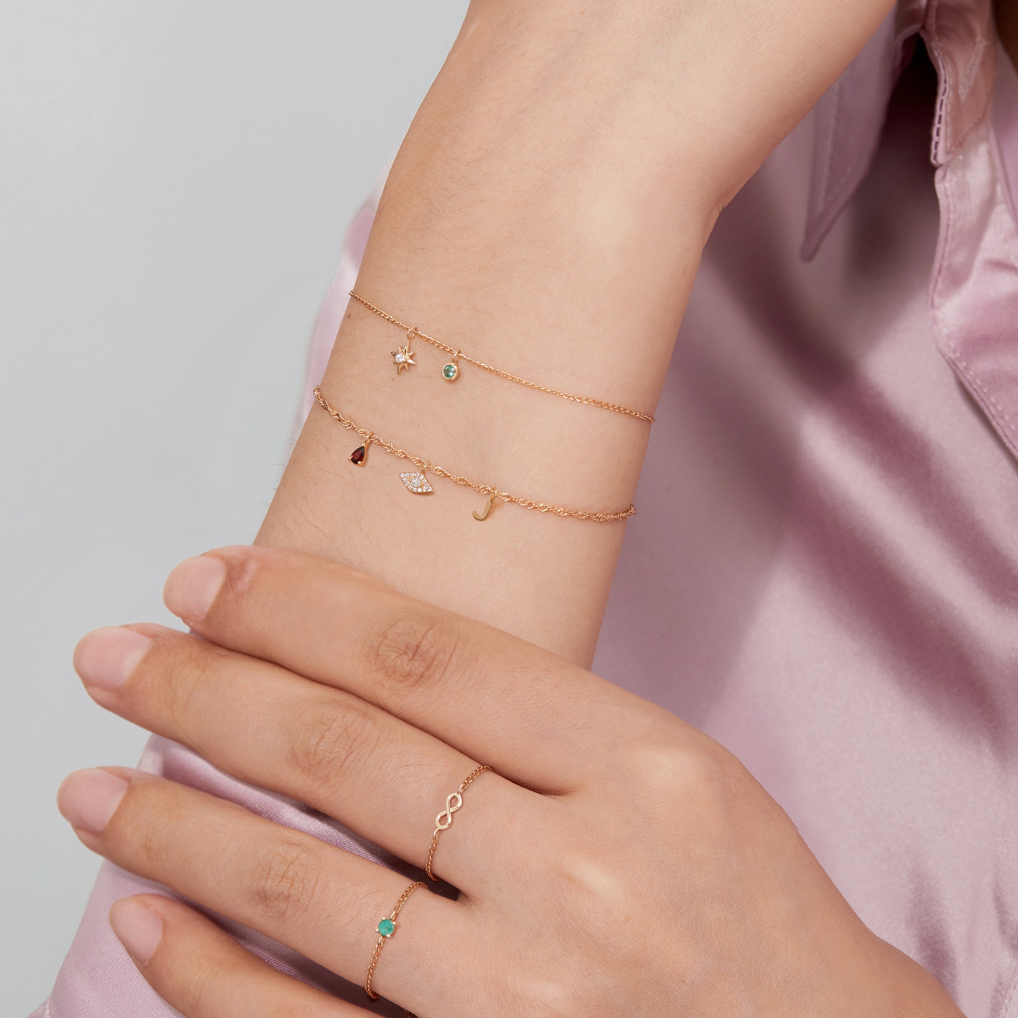 0.9mm Fine Diamond Cut Curb 14K Solid Rose Gold Permanent Jewelry Chain - By the Inch / PMJ0006、mySite、dreamappss