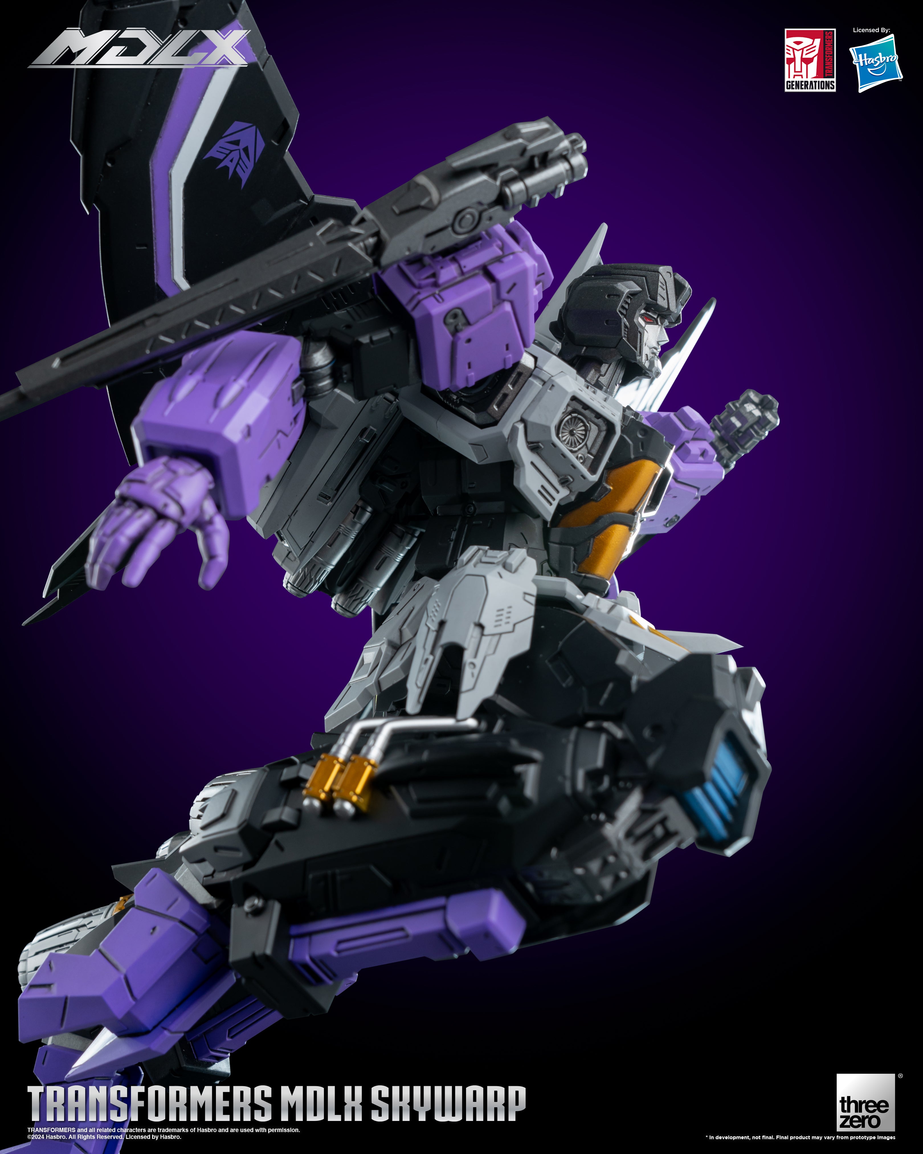 Threezero Transformers MDLX Skywarp、mySite、hgirdovlk