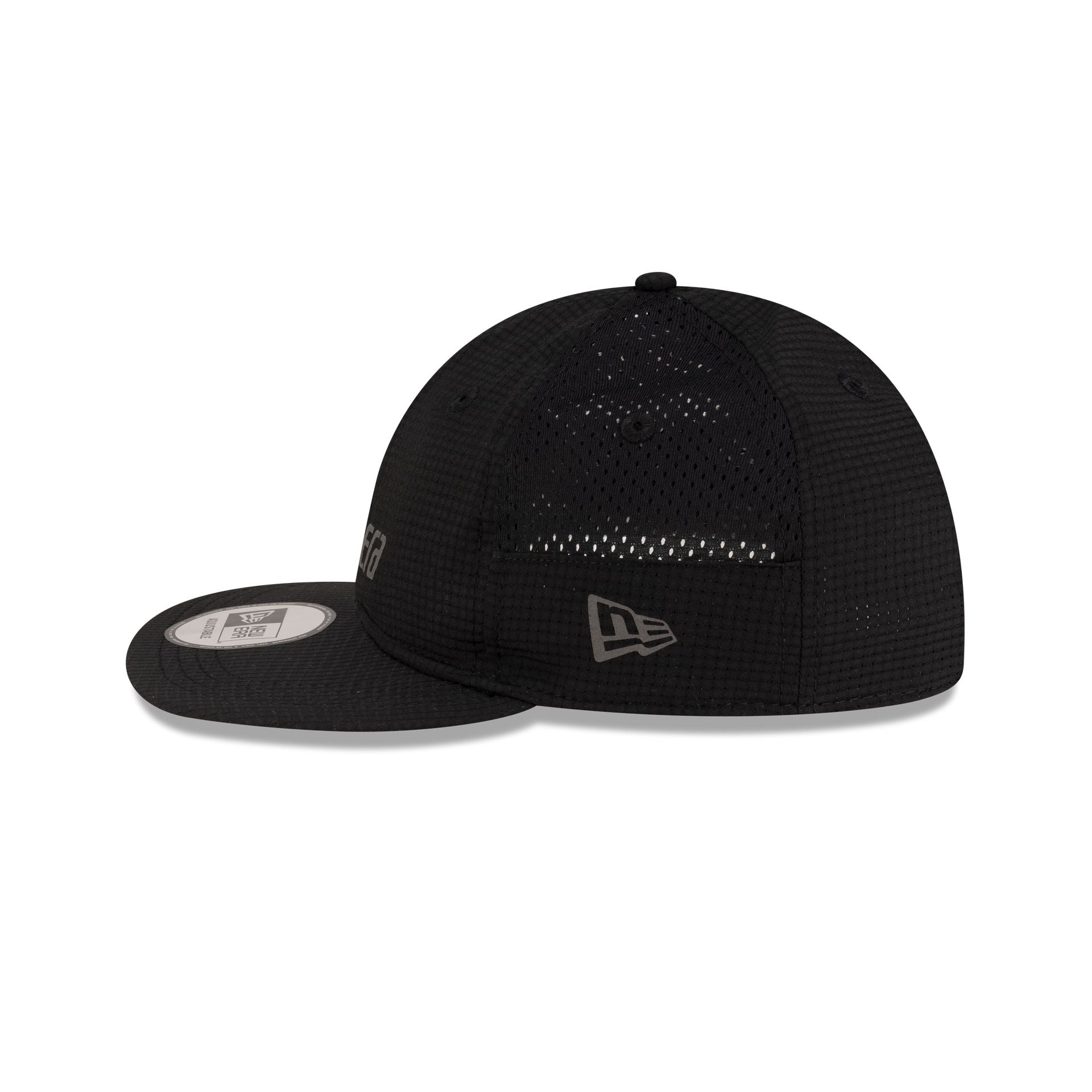 New Era Cap Dual Mesh Black 9FORTY Strapback Hat、mySite、vikingsvslions