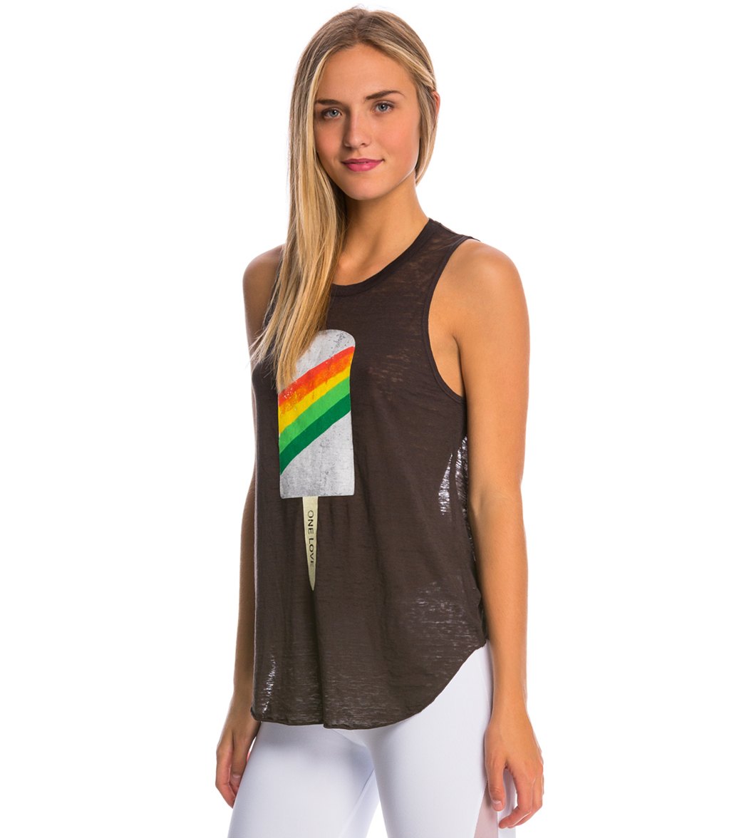 Chaser Rasta Popsicle Yoga Shirt、mySite、noshort