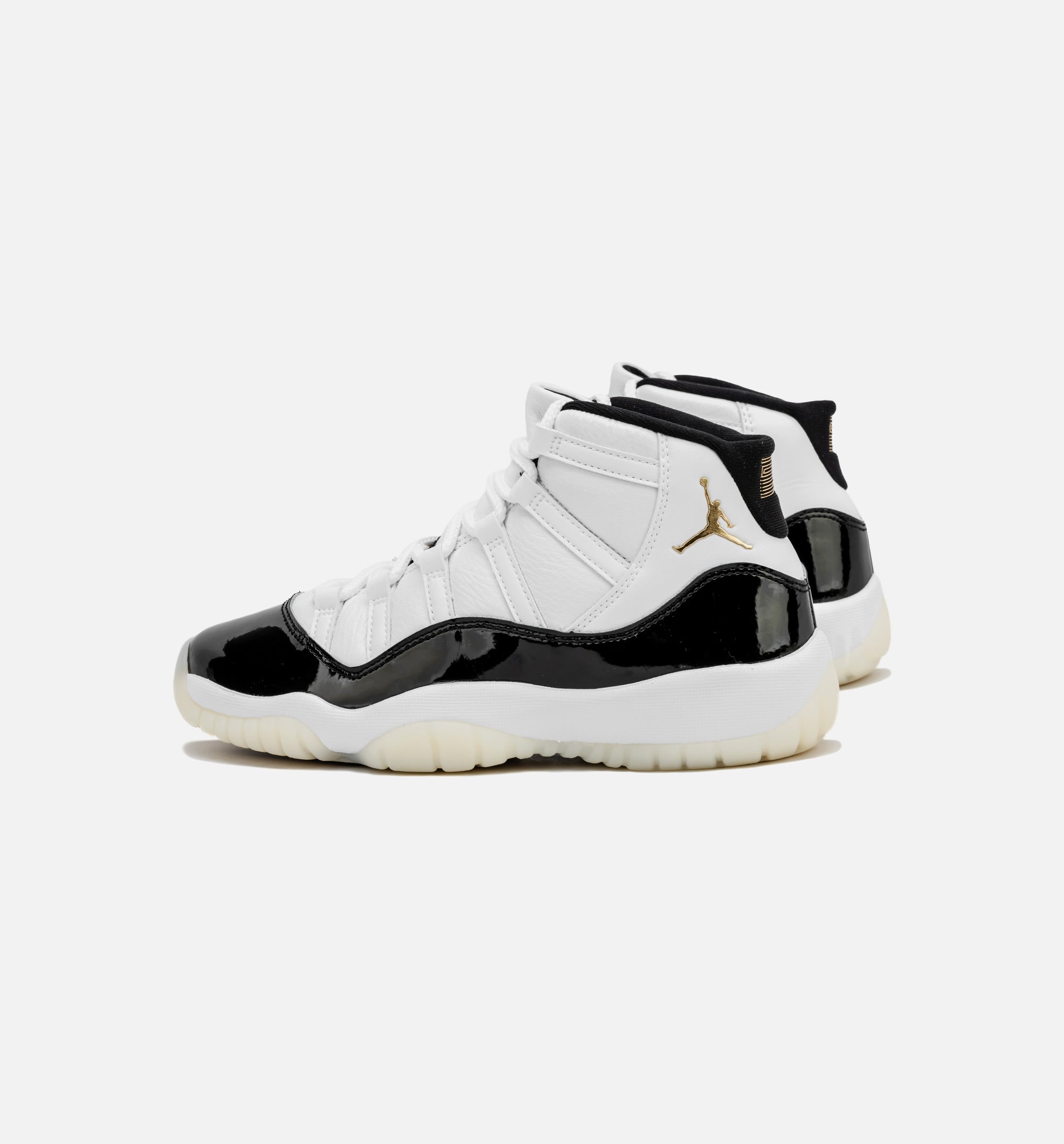 Air Jordan 11 Retro Gratitude Grade School Lifestyle Shoe - White/Black/Metallic Gold、mySite、dreamappss