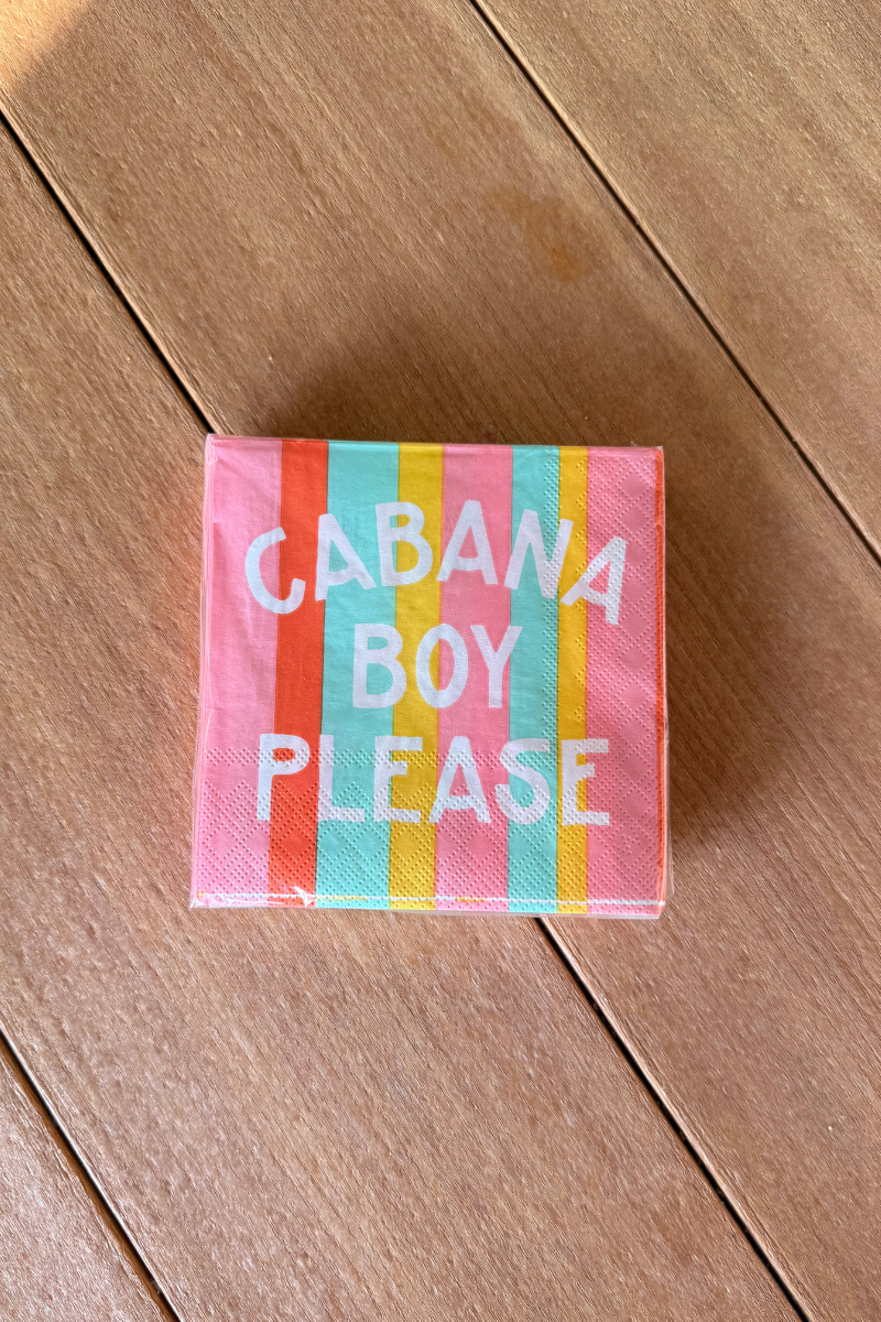 Cabana Boy Please Cocktail Napkins-20 Count、mySite、hinf8tx79